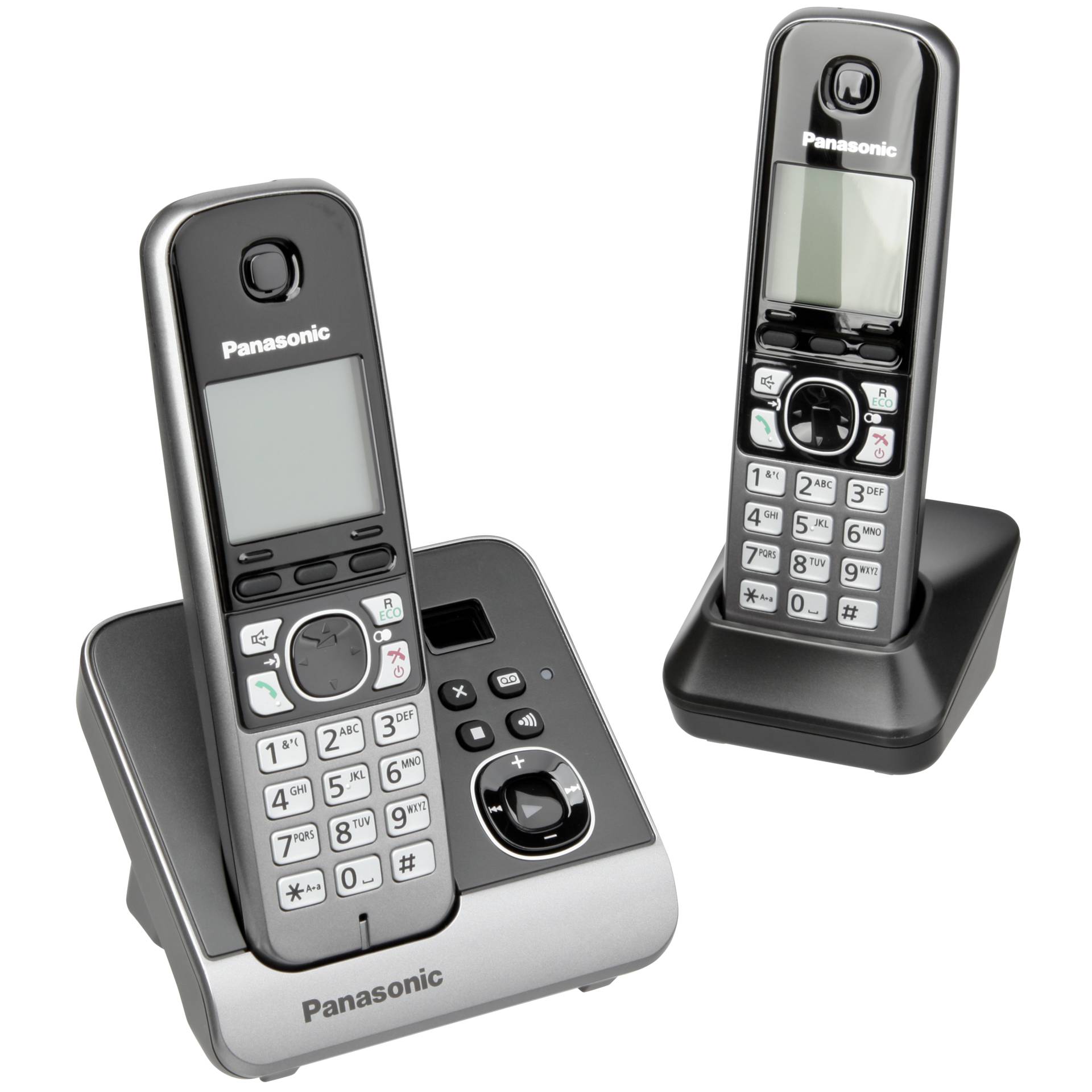 Panasonic KX TG6722 DECT Telefon Schwarz günstig bei