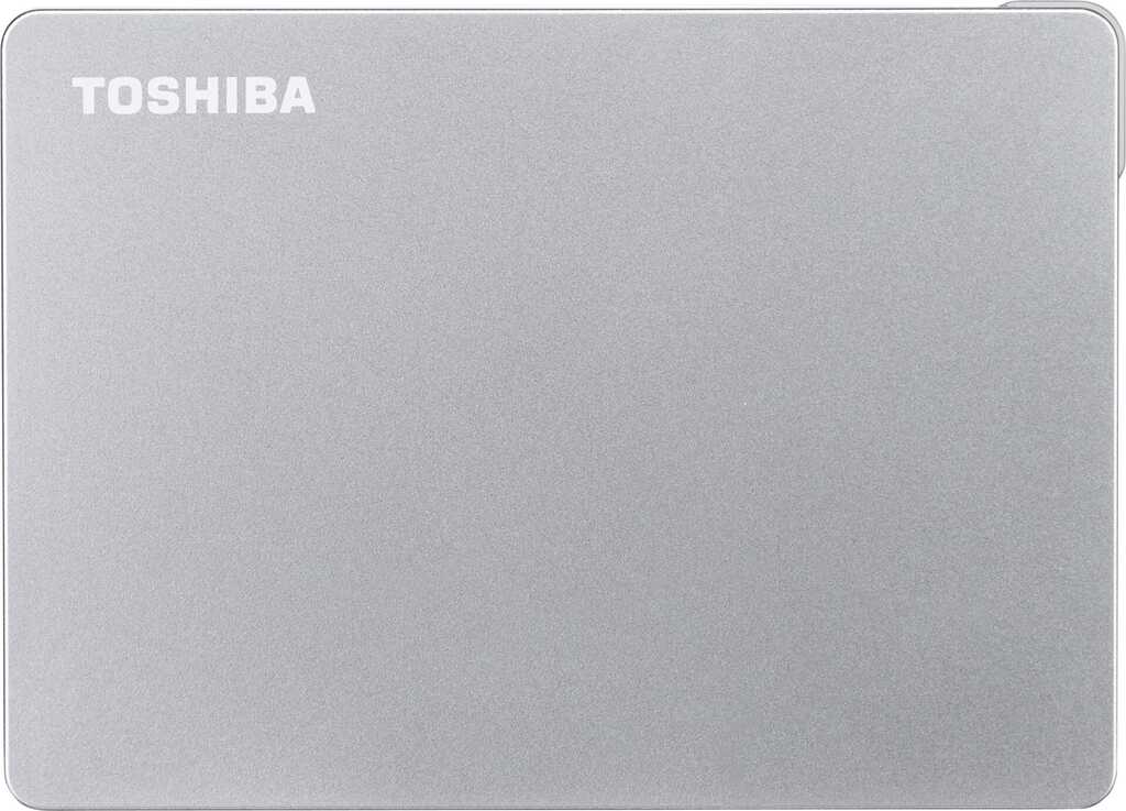 1.0 TB HDD Toshiba Canvio Flex silber-Festplatte, inkl. USB-Kabel (USB-A), inkl. USB-Kabel (USB-C)