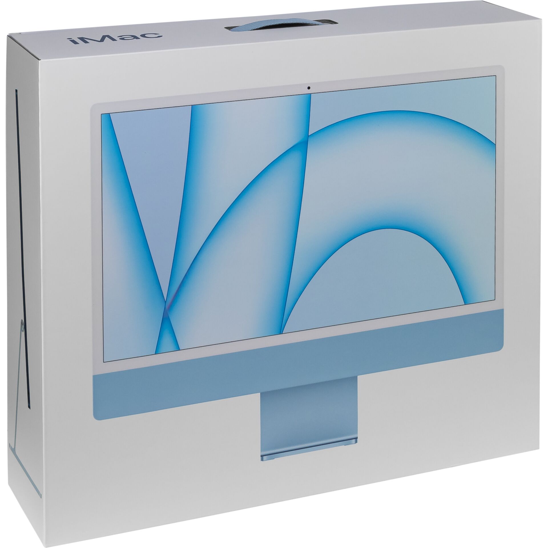 Apple iMac Apple M M1 61 cm (24) 4480 x 2520 Pixel All-in-One-PC 8 GB 256 GB SSD macOS Big Sur Wi-Fi 6 (802.11ax) Blau
