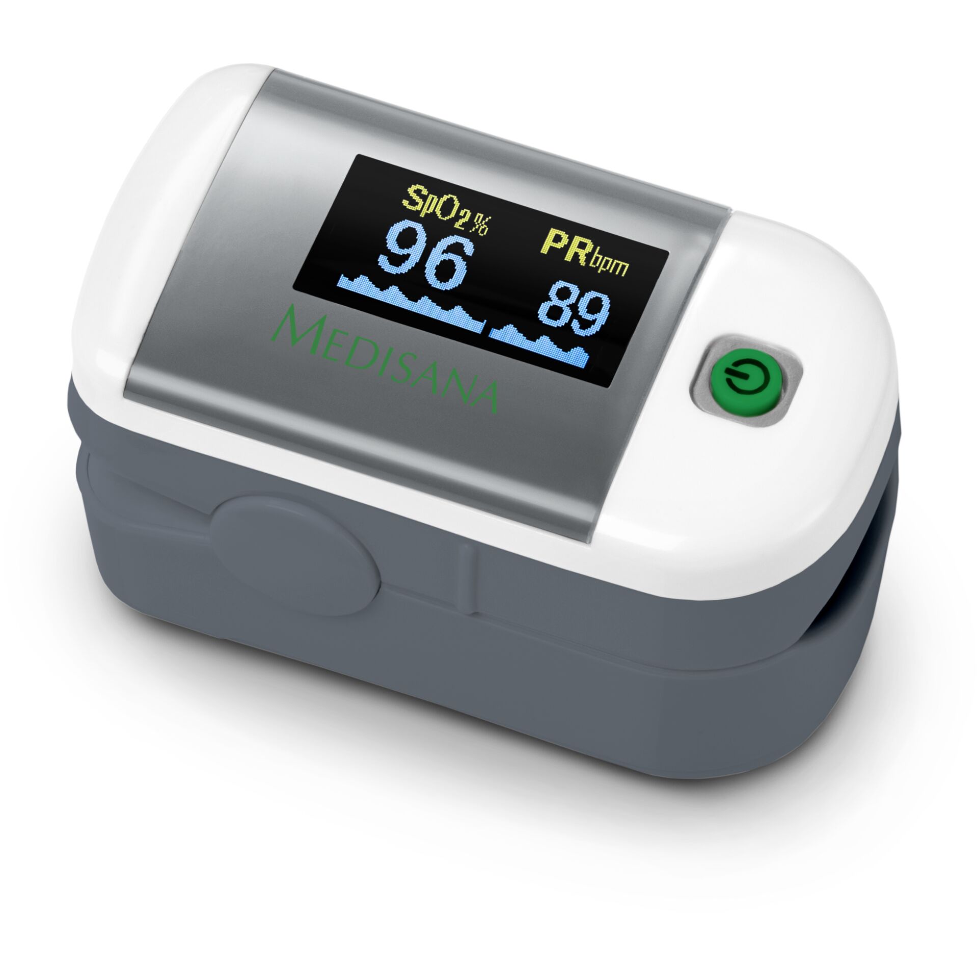 Medisana PM100 Pulsoximeter Messung der Blutsauerstoffsättigung & der Herzfrequenz