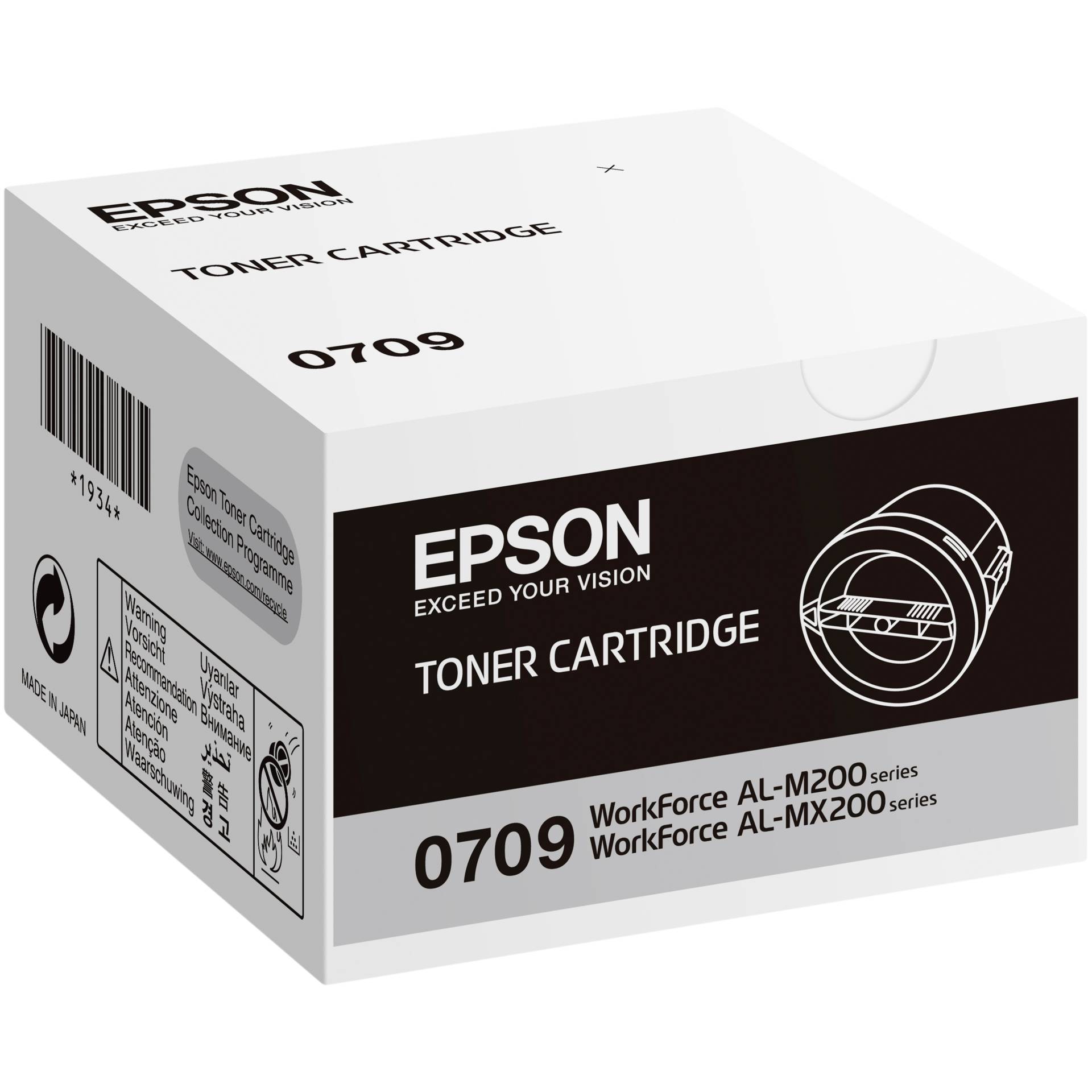 Epson Toner 0709 schwarz 