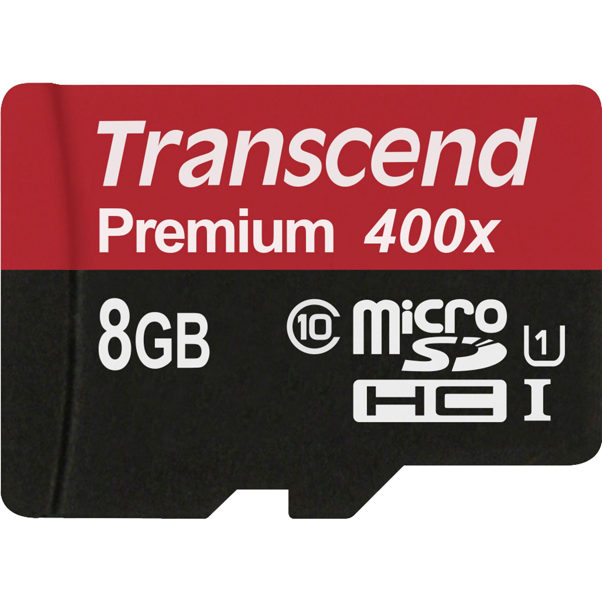 8GB Transcend Premium Kit microSDHC Speicherkarte 