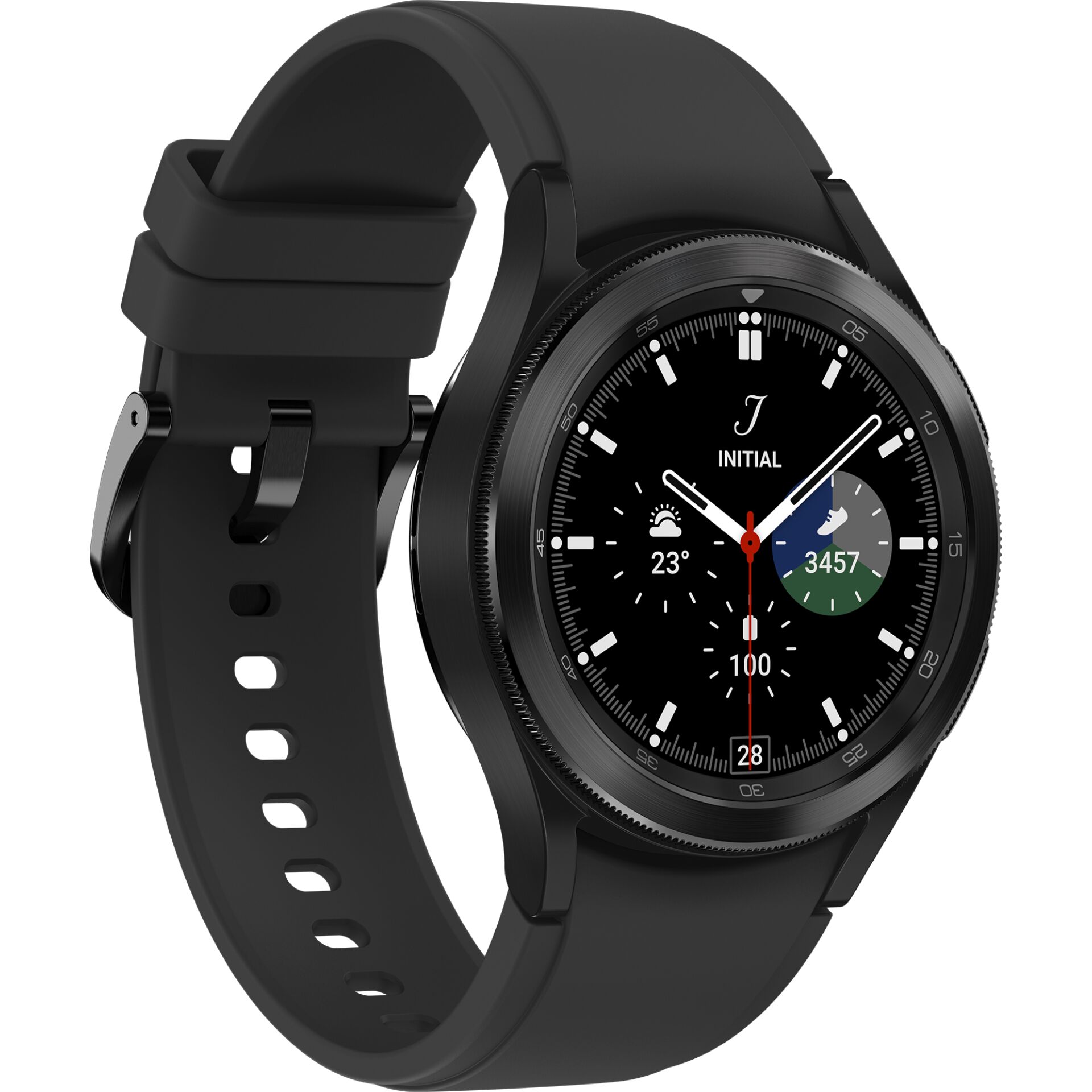 Samsung Galaxy Watch4 Classic 3,05 cm (1.2) OLED 42 mm Digital 396 x 396 Pixel Touchscreen Schwarz WLAN GPS