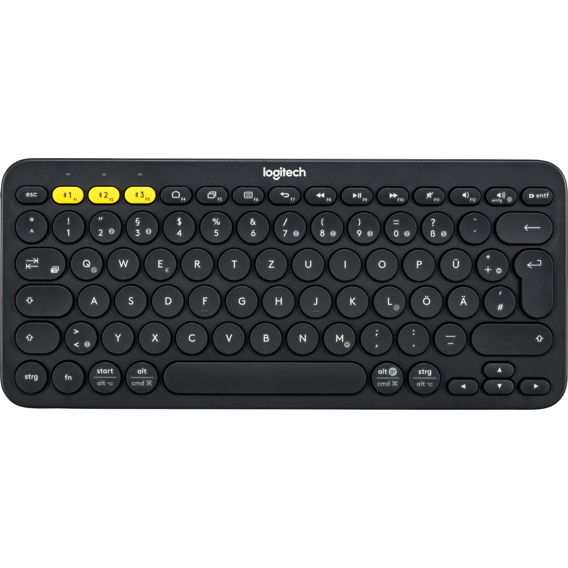 Logitech K380 schwarz, DE-Layout Tastatur 