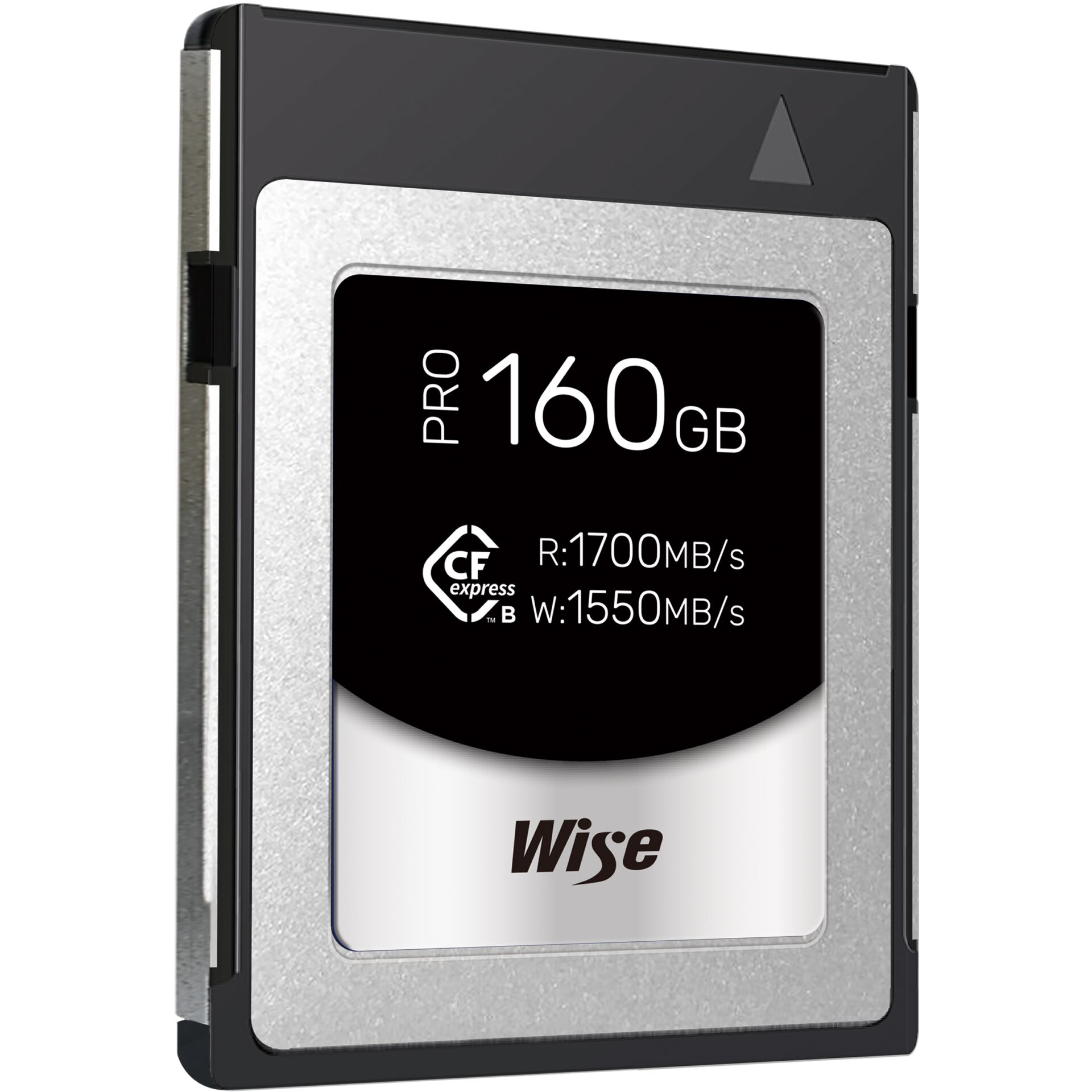 160 GB Wise Advanced CFX-B PRO Series R1700/W1550 CFexpress, lesen: 1700MB/s, schreiben: 1550MB/s