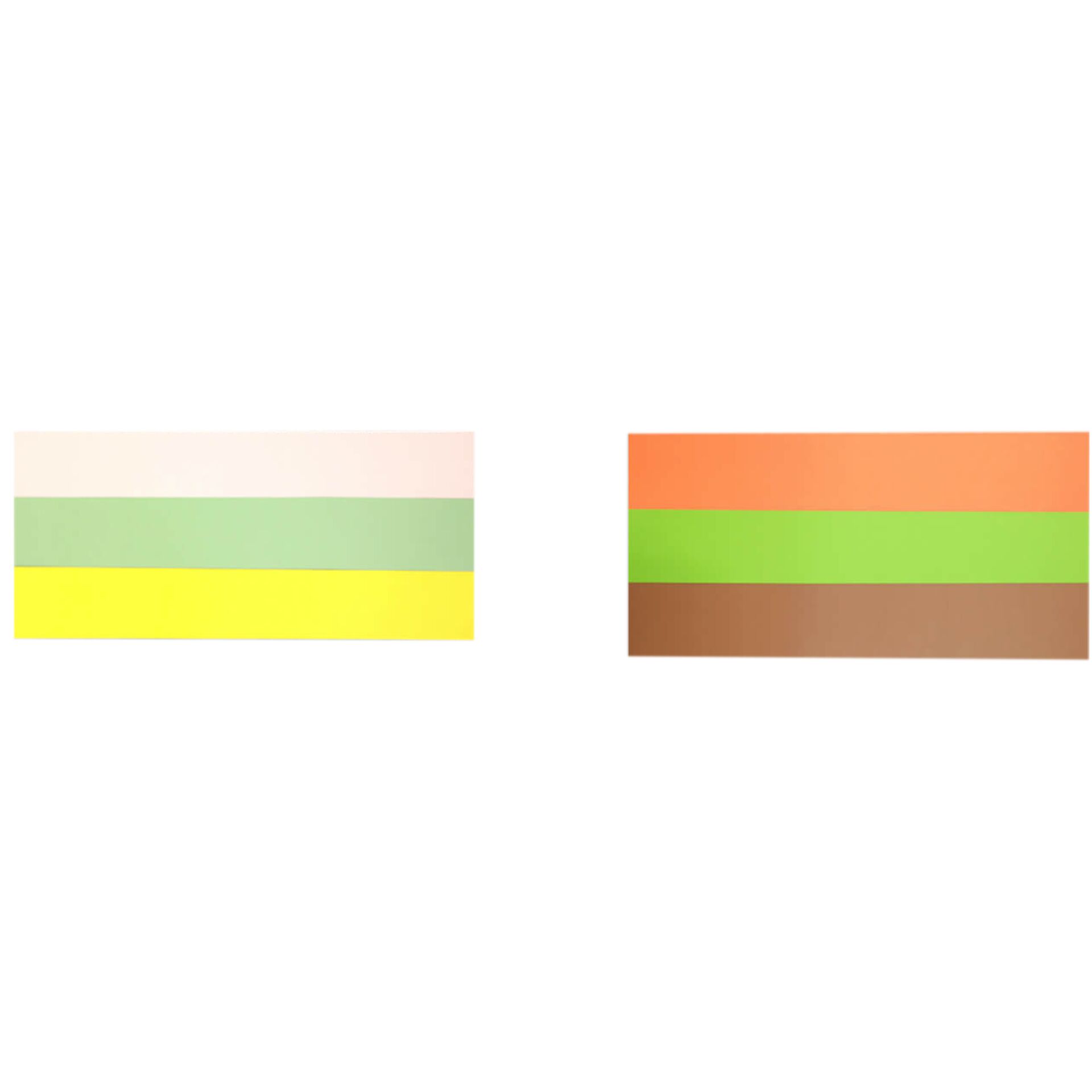 Orangemonkie Hintergrund Set B farbig für Foldio 2plus