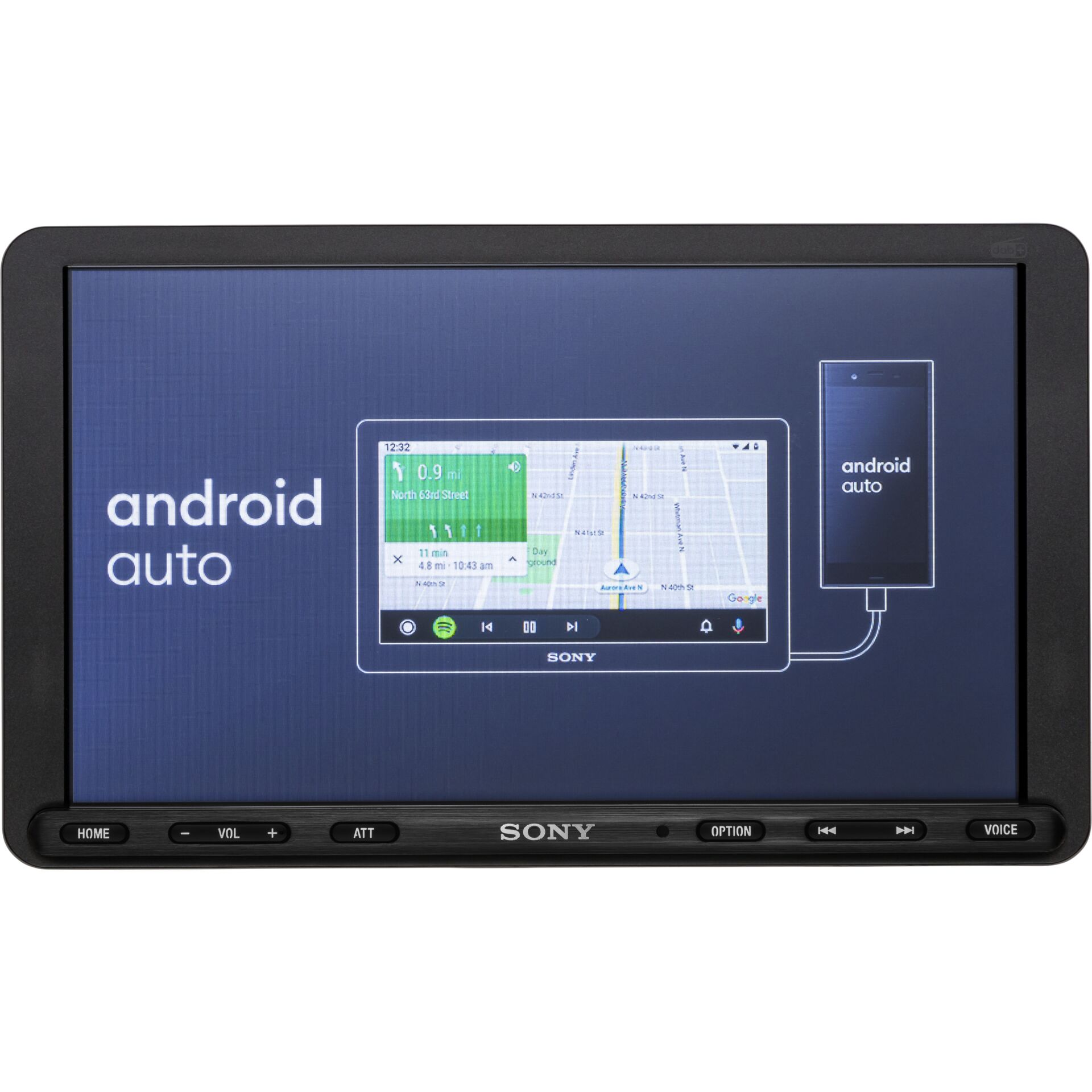Sony XAV-AX8150 car media receiver Black 220 W Bluetooth