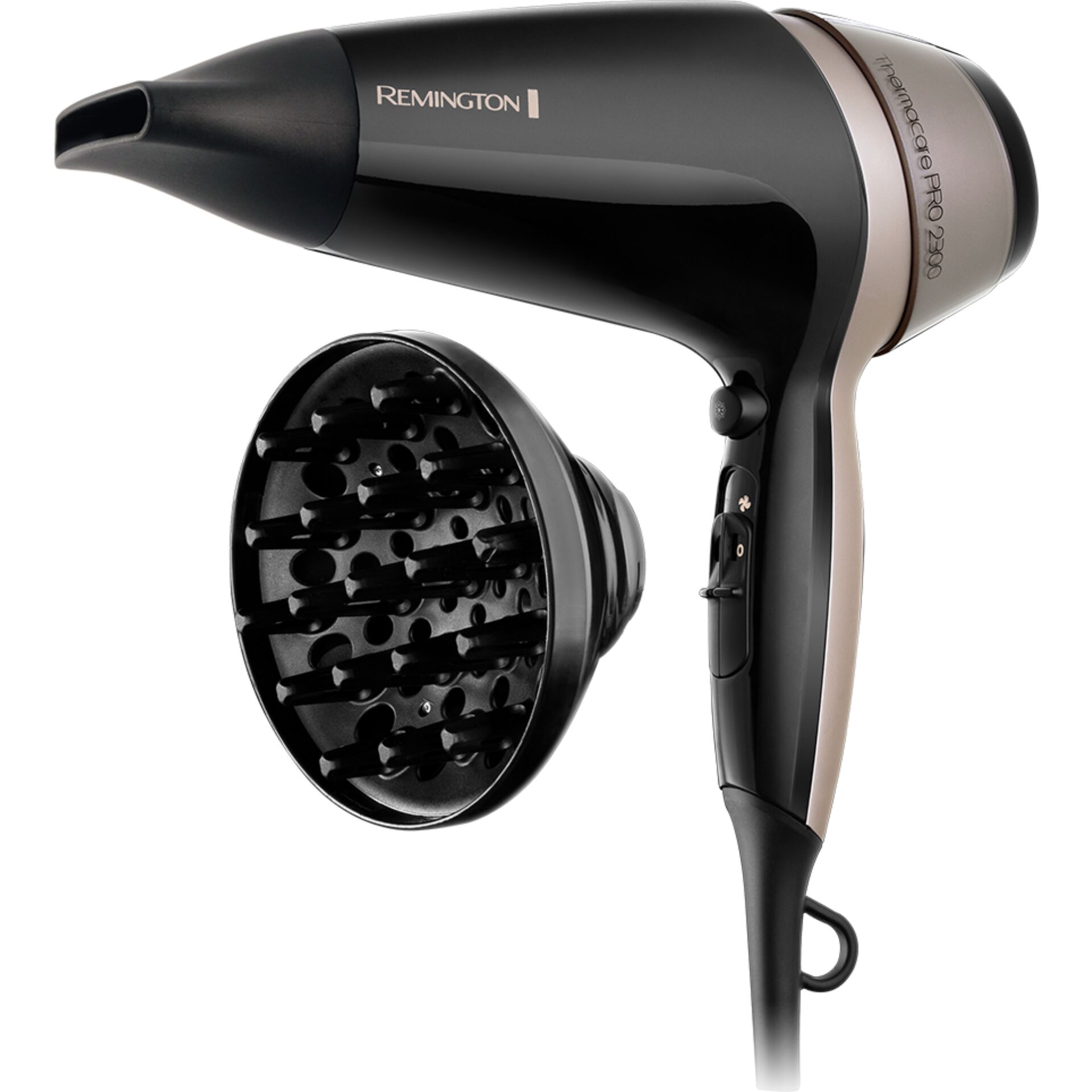 Remington Thermacare Pro 2300 hair dryer 2300 W Black, Brown