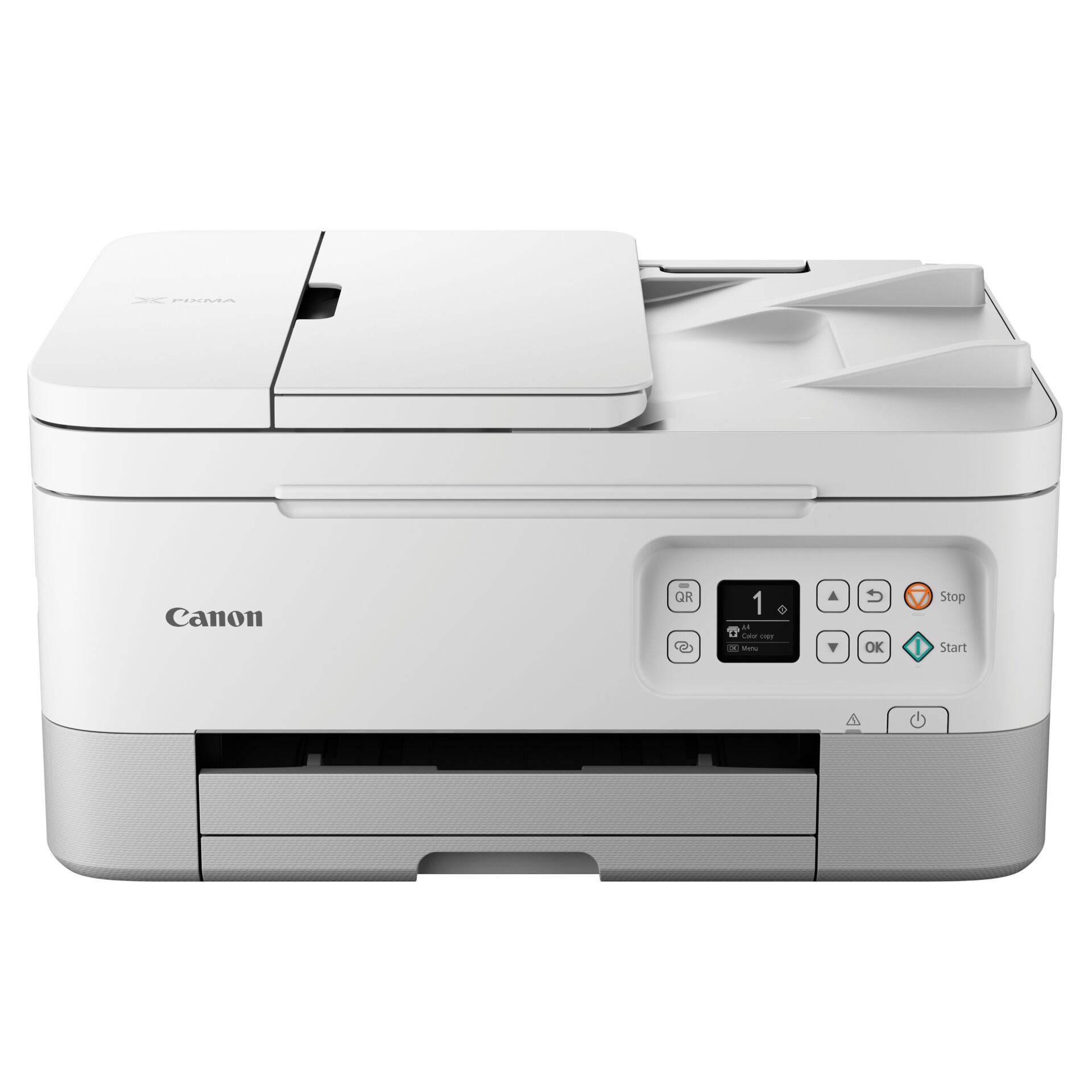 Canon PIXMA TS7451a weiß, Tinte, mehrfarbig-Multifunktions- gerät, Drucker/Scanner/Kopierer