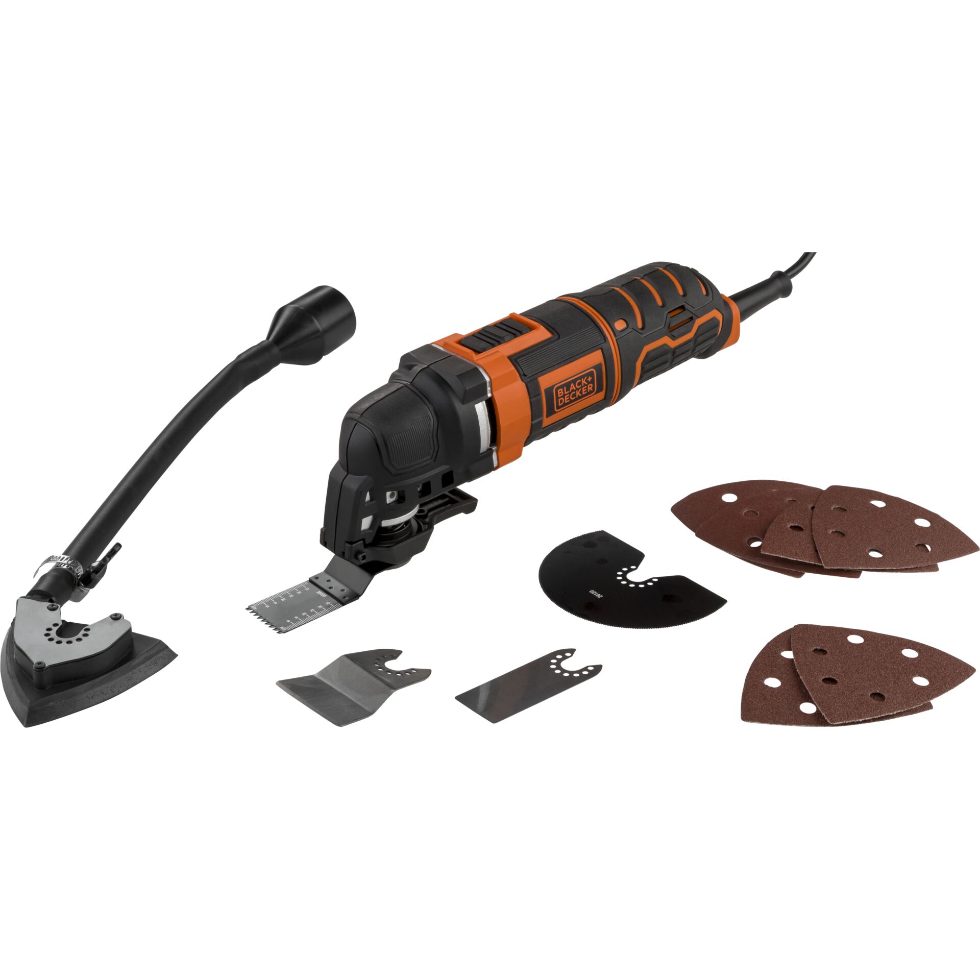 Black & Decker MT300KA-QS Oszillierendes Multi-Werkzeug Schwarz, Orange 300 W 10000 OPM
