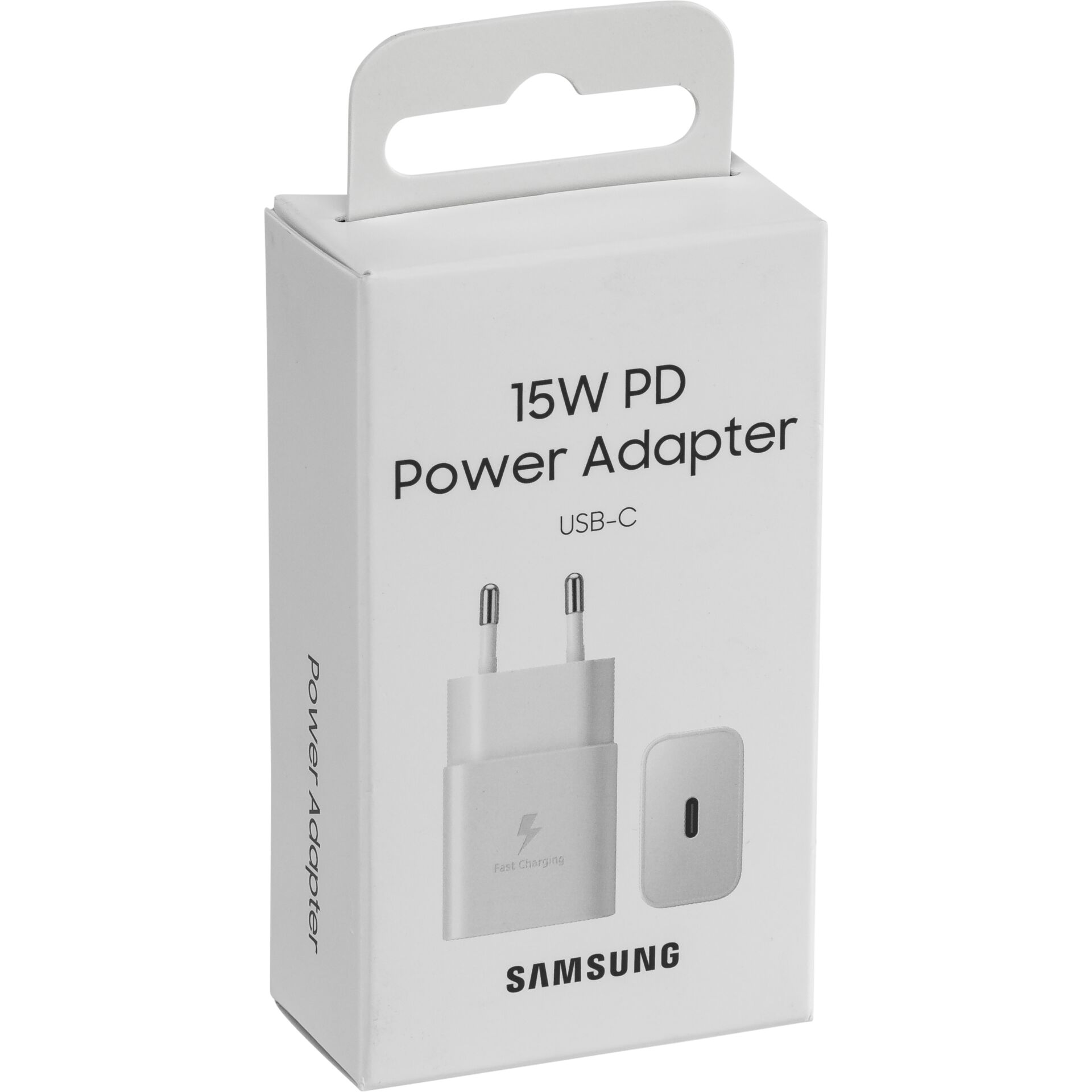 Samsung Power Adapter (15W Schnellladefunktion) ohne Kabel weiß