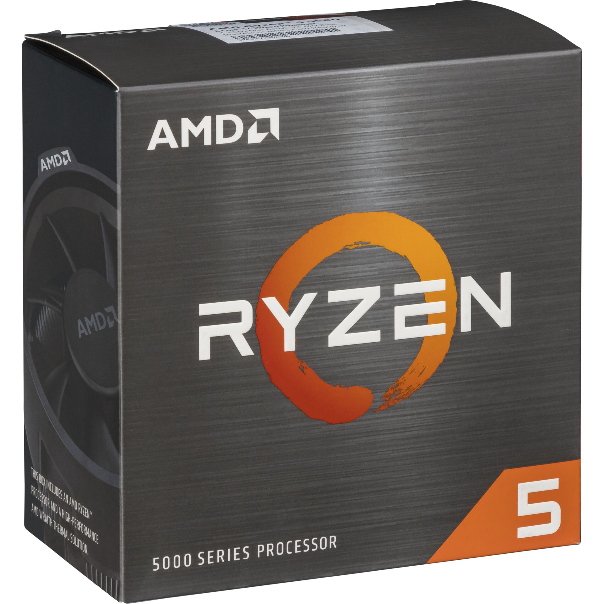 AMD Ryzen 5 5500, 6C/12T, 3.60-4.20GHz, boxed, Sockel AM4 (PGA), Vermeer CPU
