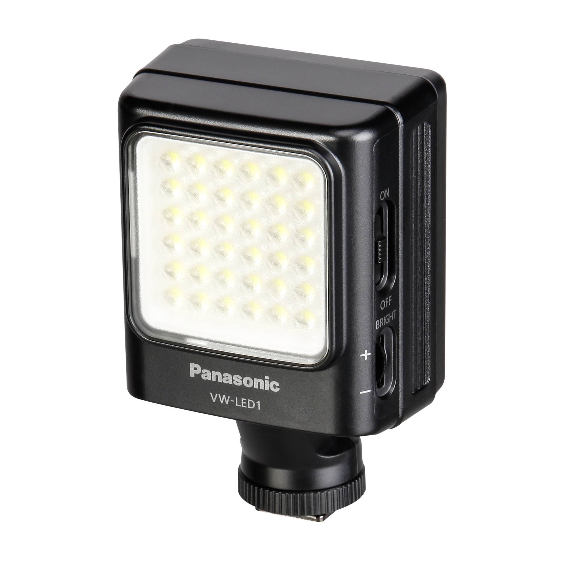 Panasonic VW-LED1E-K Kamerablitz Camcorder-Blitzlicht Schwarz