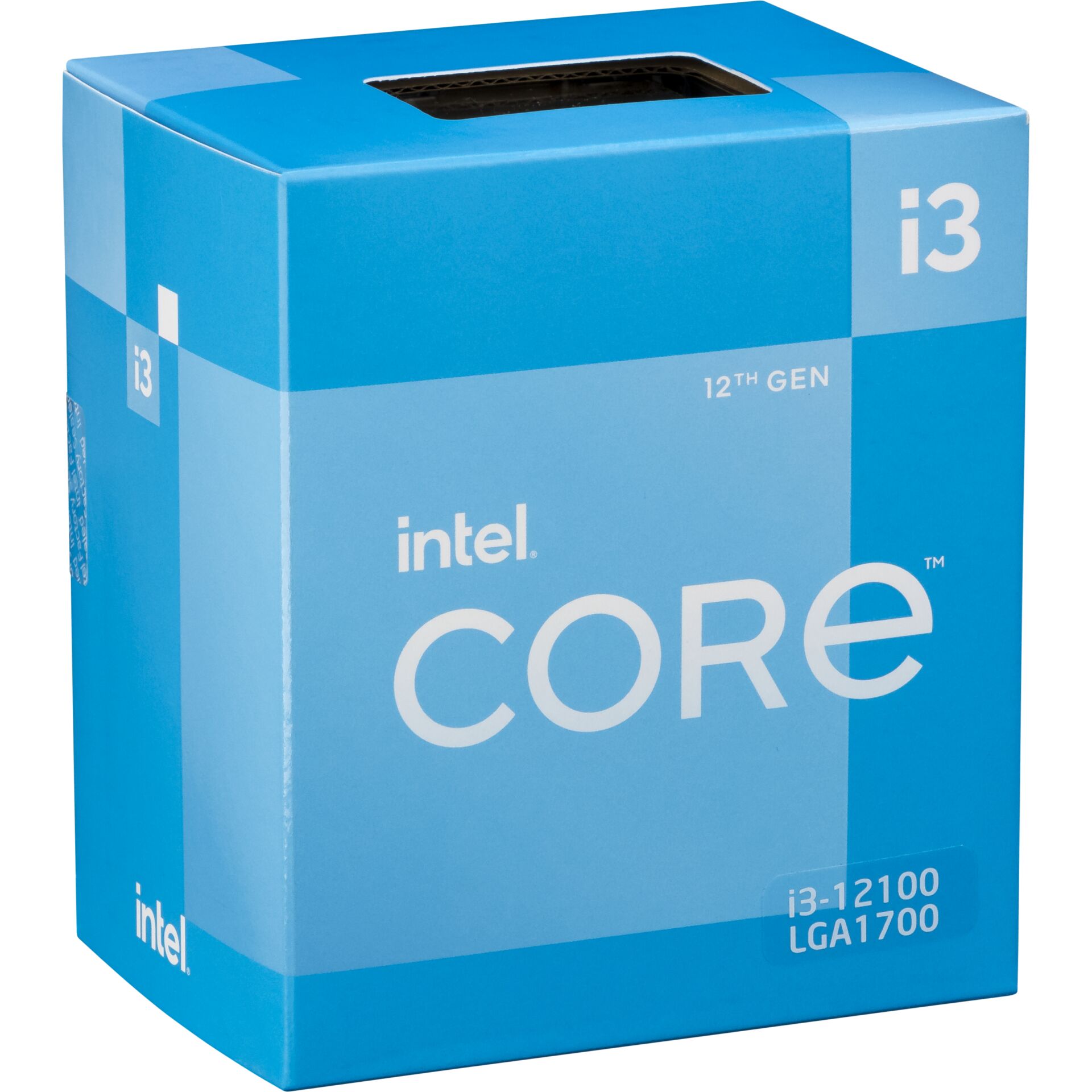 Intel Core i3-12100, 4C/8T, 3.30-4.30GHz, boxed, Sockel 1700 (LGA), Alder Lake-S CPU