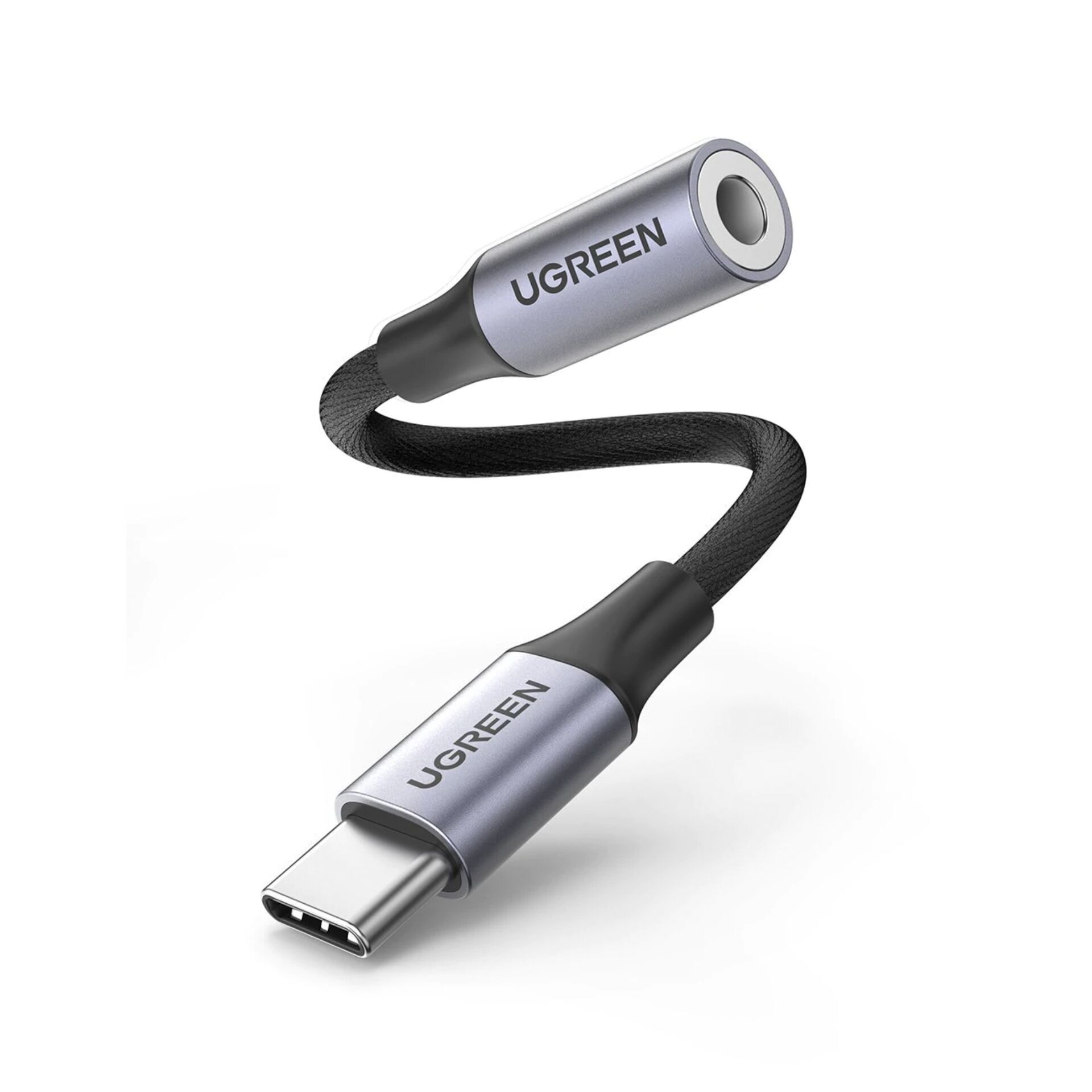Ugreen 80154 Handykabel Schwarz, Grau USB C 3.5mm
