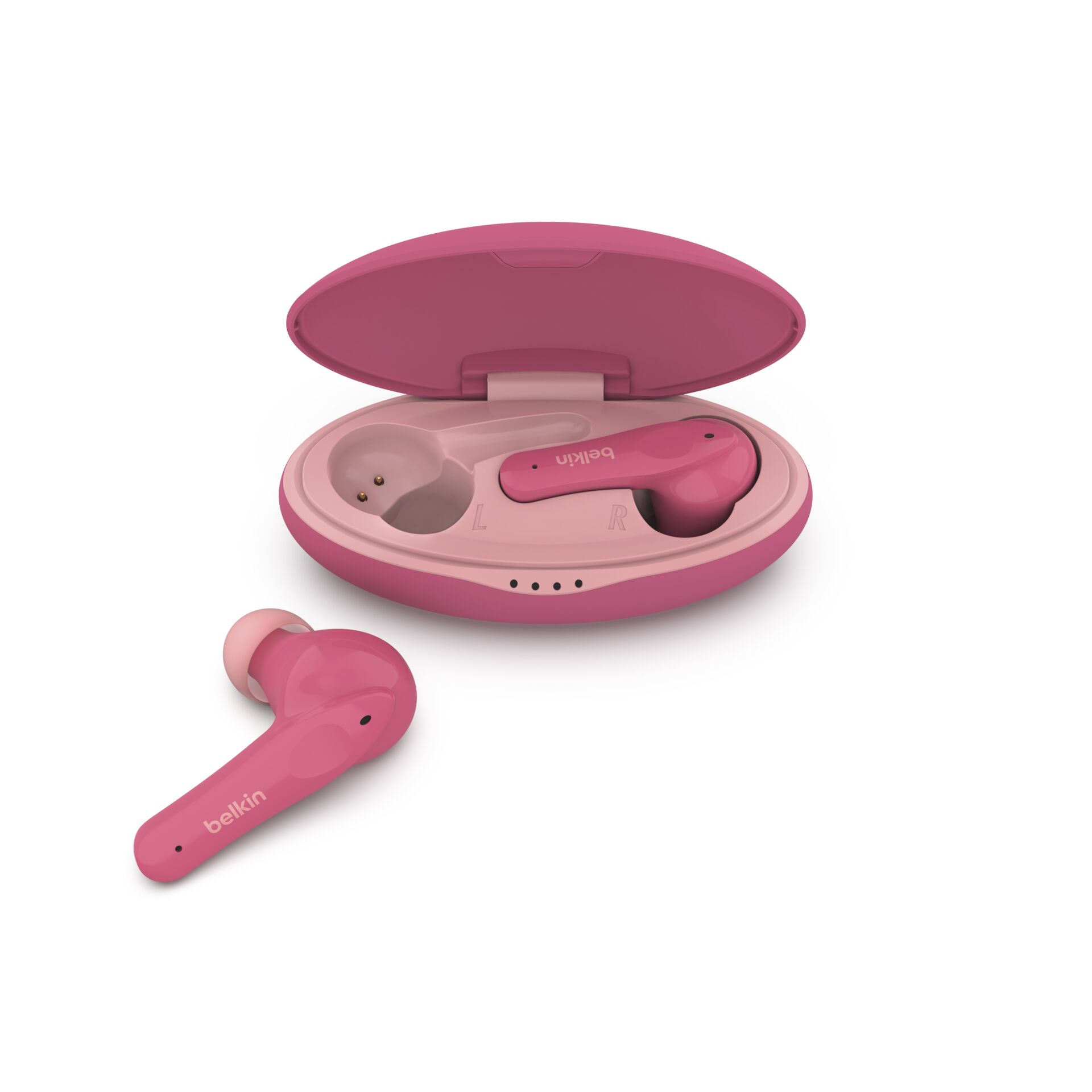 Belkin Soundform Nano Kopfhörer Kabellos im Ohr Anrufe/Musik Mikro-USB Bluetooth Pink