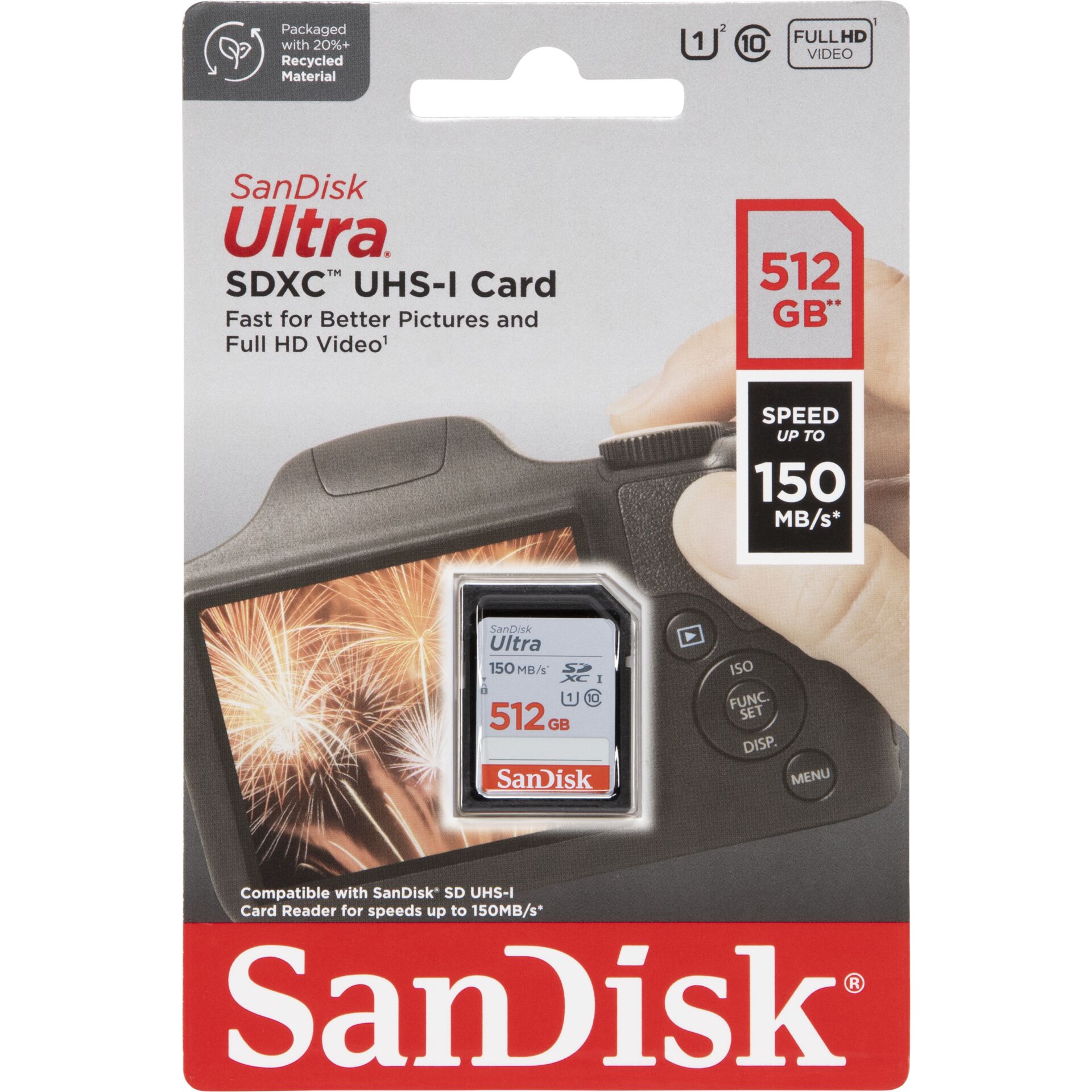 SanDisk Ultra 512 GB SDXC UHS-I Klasse 10