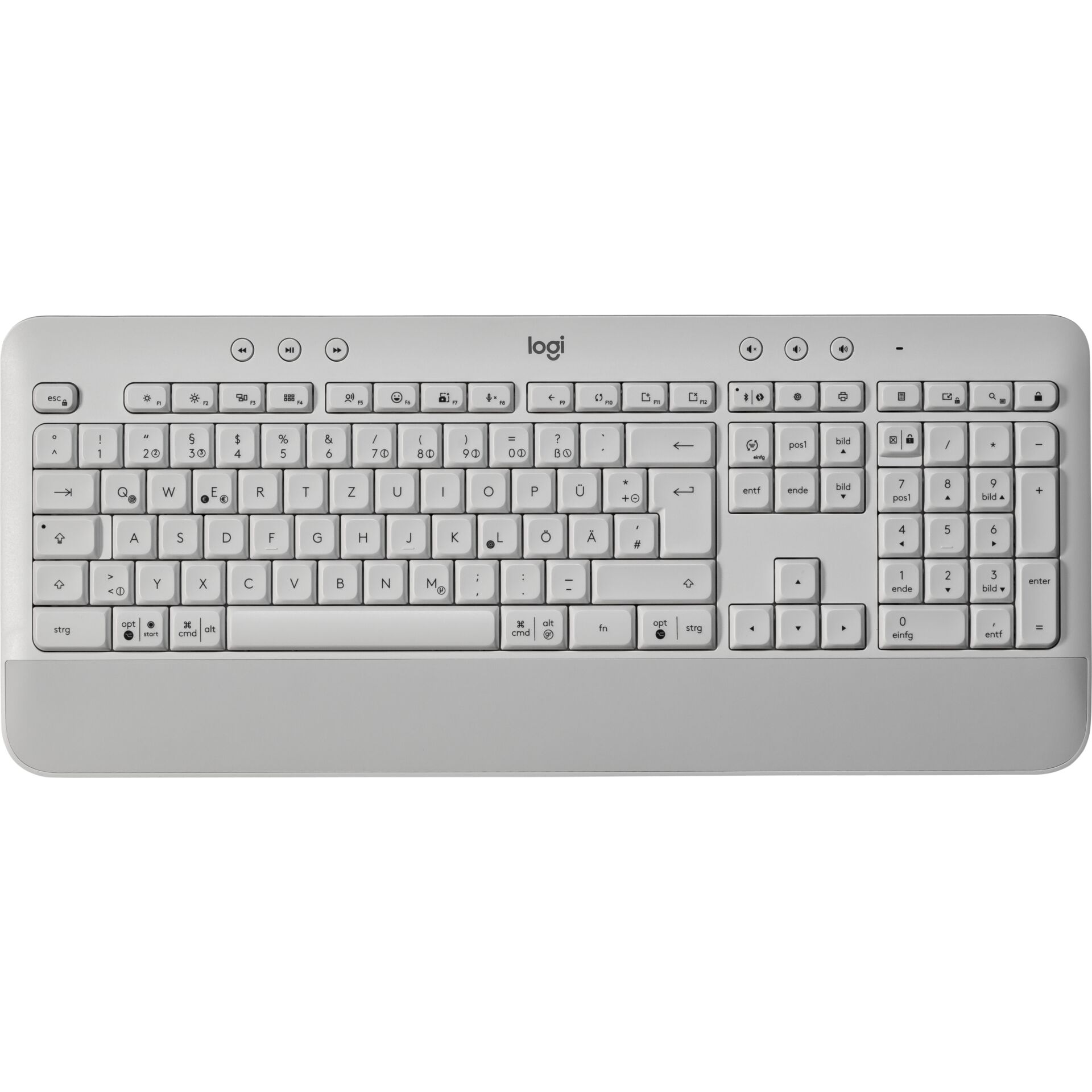 Logitech Signature K650 Comfort, Layout: DE, Rubber Dome, Tastatur