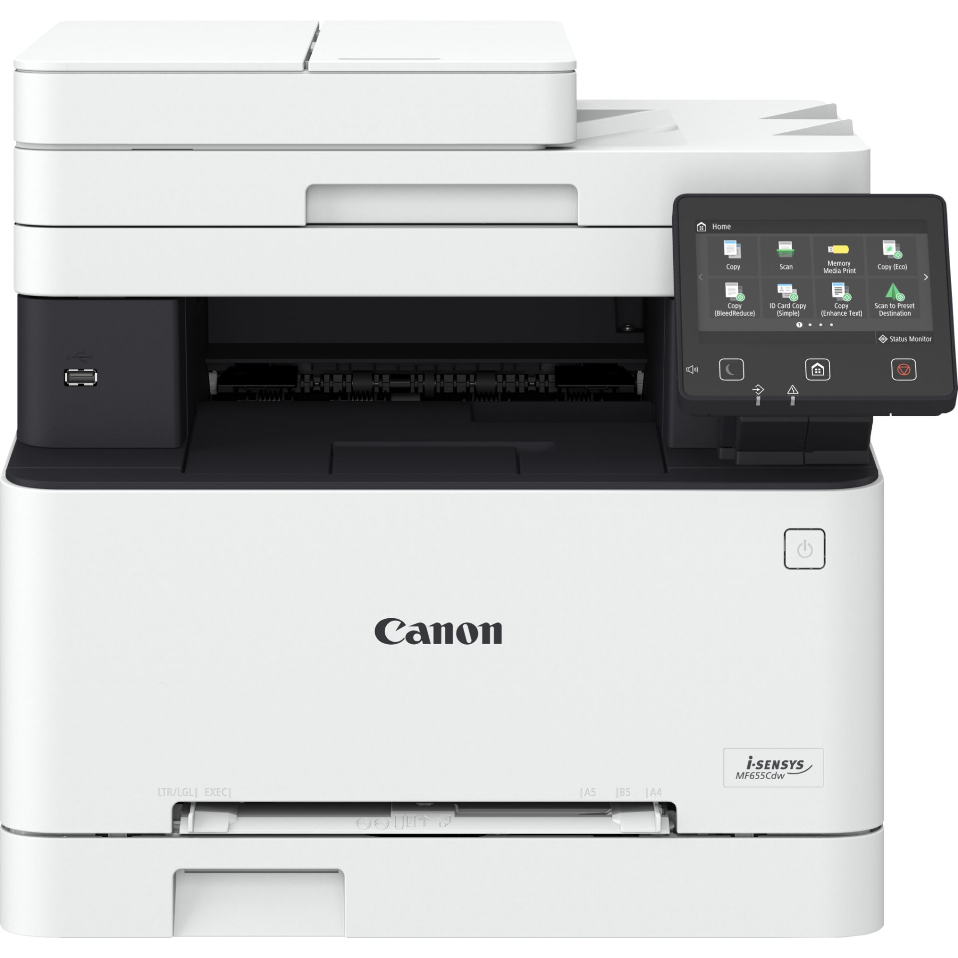 Canon i-SENSYS MF655Cdw, WLAN, Laser, mehrfarbig- Multifunktionsgerät, Drucker/Scanner/Kopierer