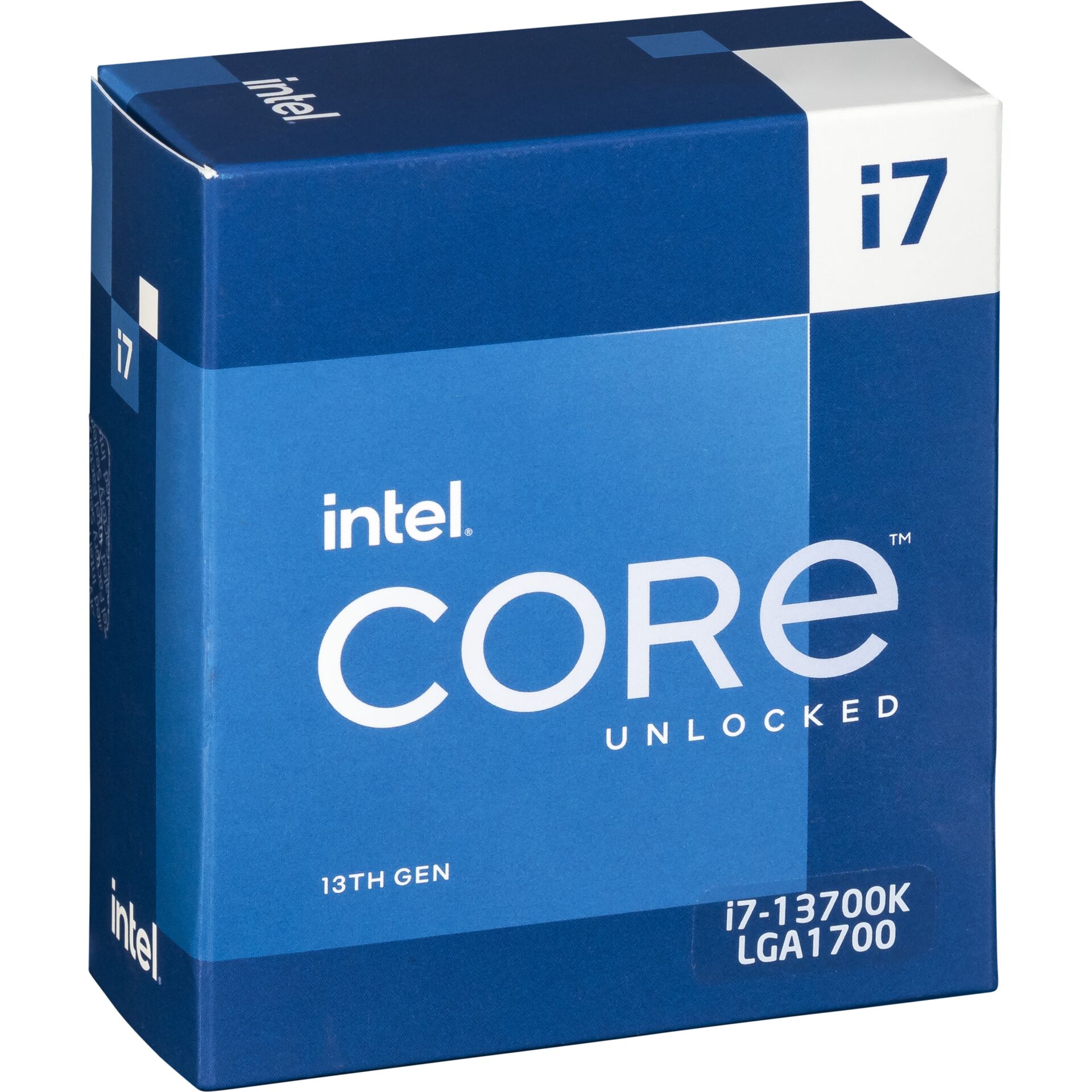 Intel Core i7-13700K, 8C+8c/24T, 3.40-5.40GHz, boxed ohne Kühler, Sockel Intel 1700 (LGA1700), Socket V, Raptor Lake-S