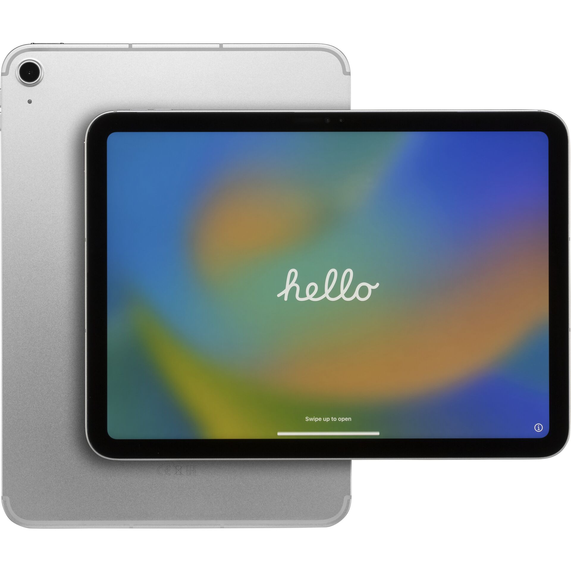 Apple iPad 10 Tablet, Apple A14 Bionic 2x 3.10GHz  + 4x 1.82GHz, 4GB RAM, iPadOS