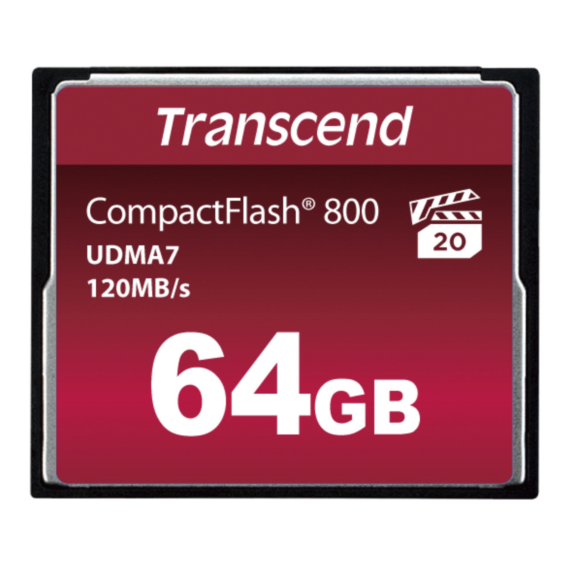CompactFlash 64GB Transcend Card (CF) 800x 