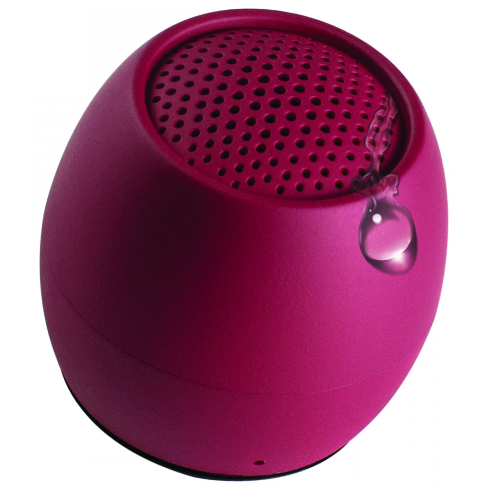 Boompods Zero Speaker Tragbarer Mono-Lautsprecher Burgund 3 W