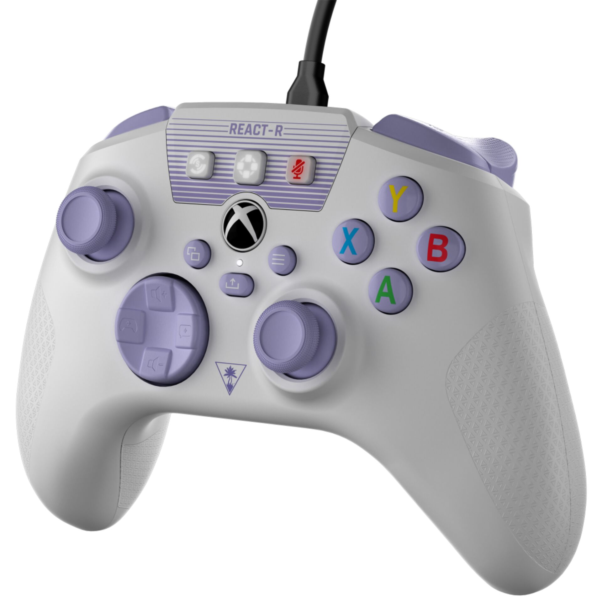 Turtle Beach REACT-R Violett, Weiß USB Gamepad Analog / Digital PC, Xbox One, Xbox Series S, Xbox Series X