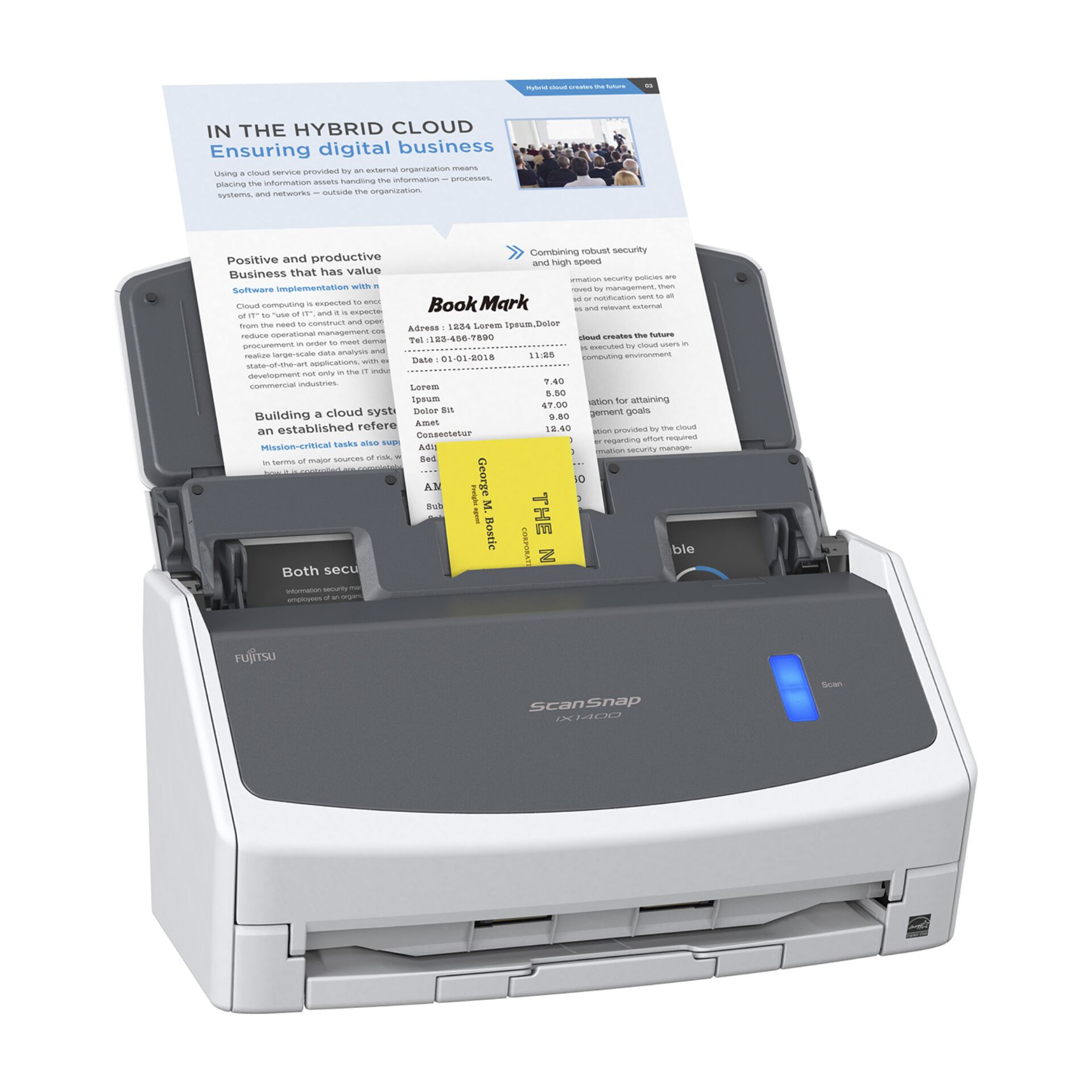 Fujitsu ScanSnap iX1400 Dokumentenscanner (CIS) 