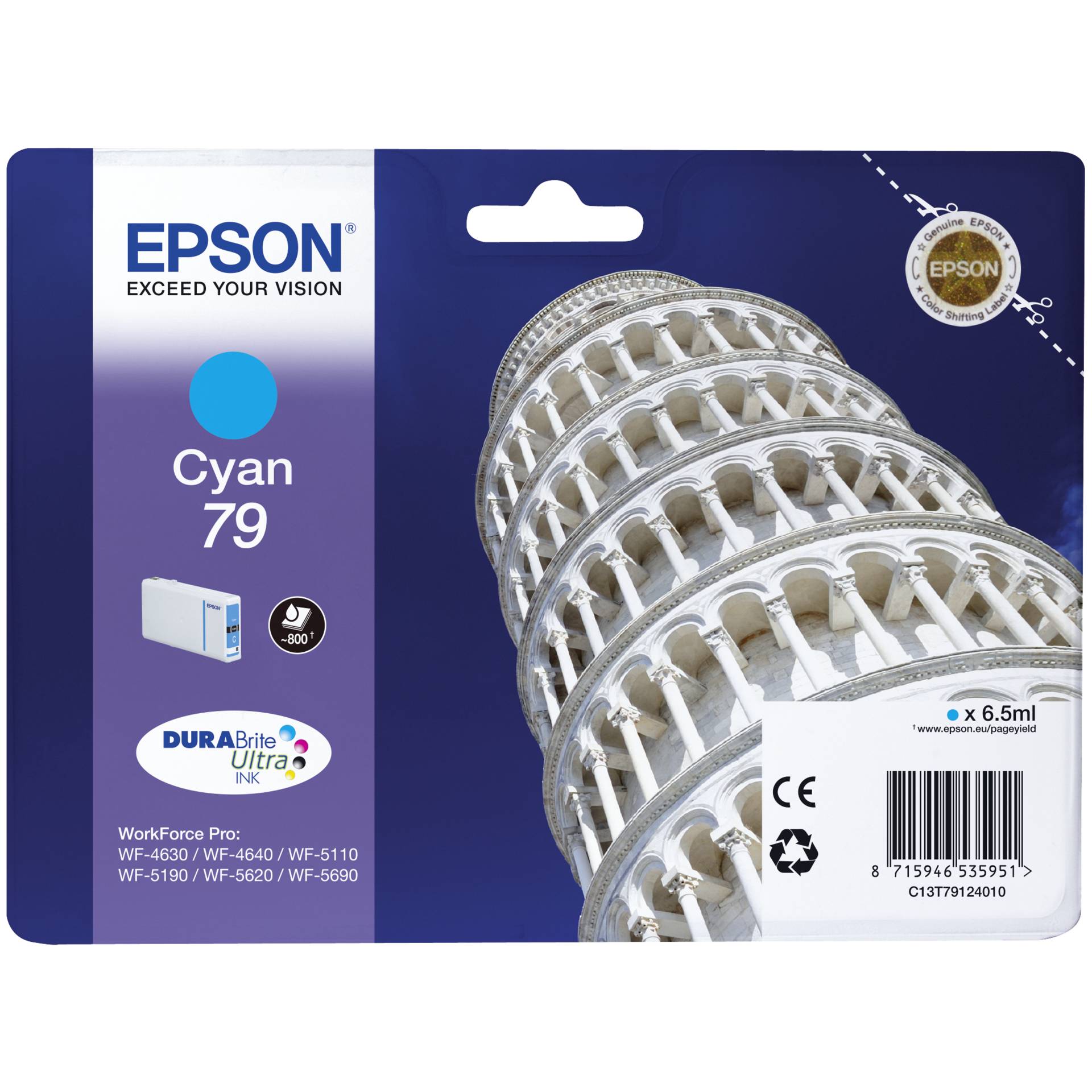 Epson Tinte 79 cyan, Original 