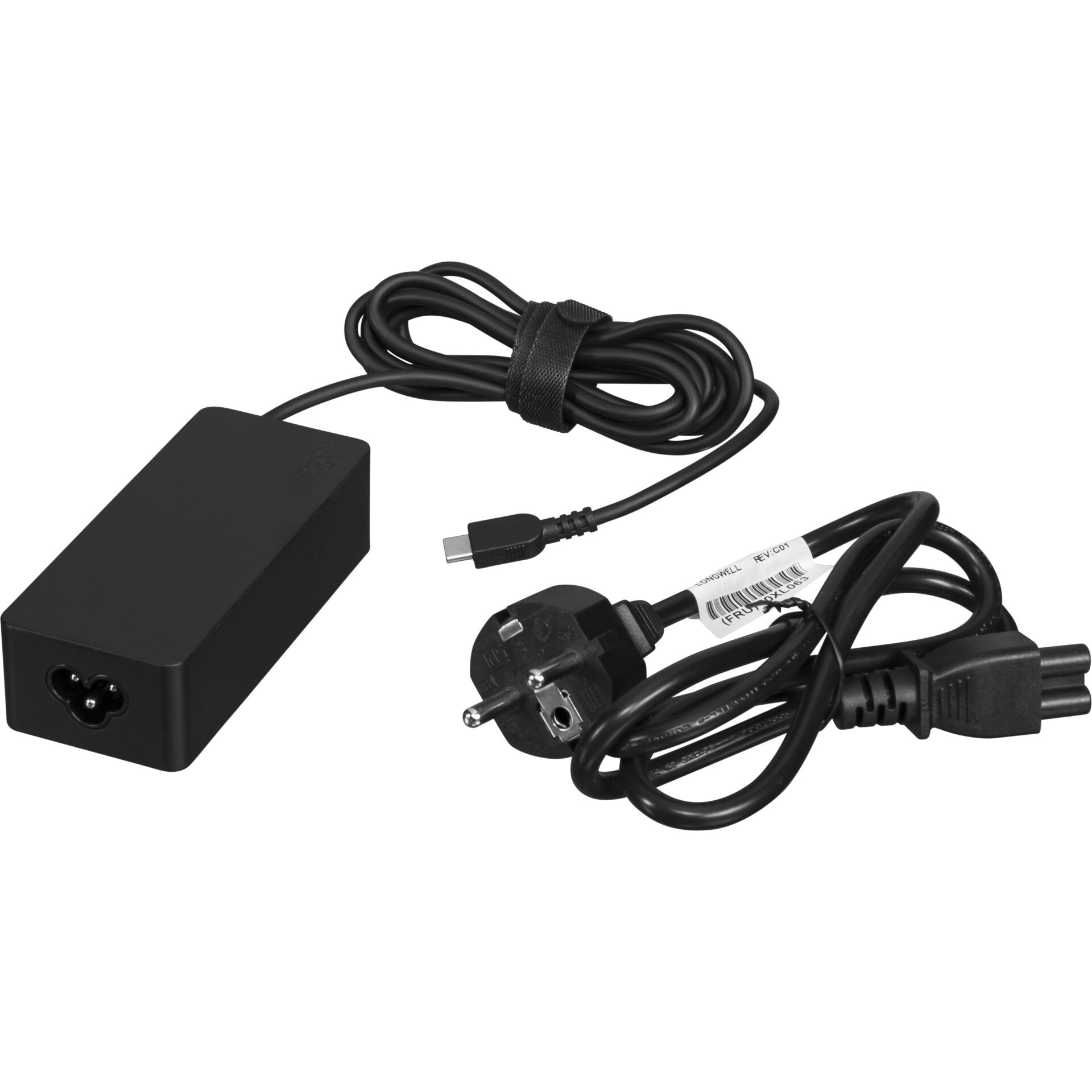 LENOVO USB-C, 100-240 V, 65W AC Adapter inkl. Stromkabel