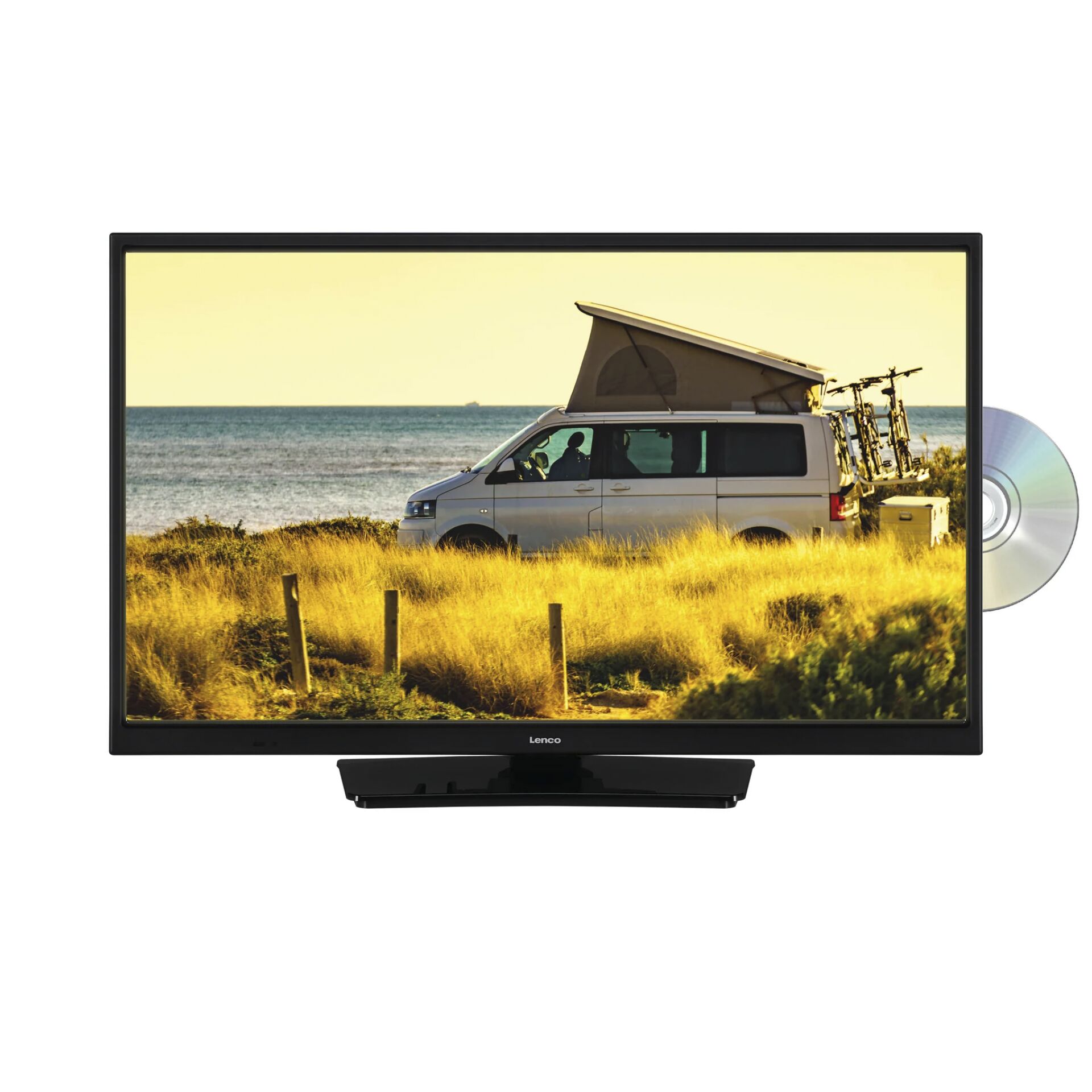 Lenco DVL-2483BK Fernseher 61 cm (24) HD Smart-TV WLAN Schwarz 300 cd/m