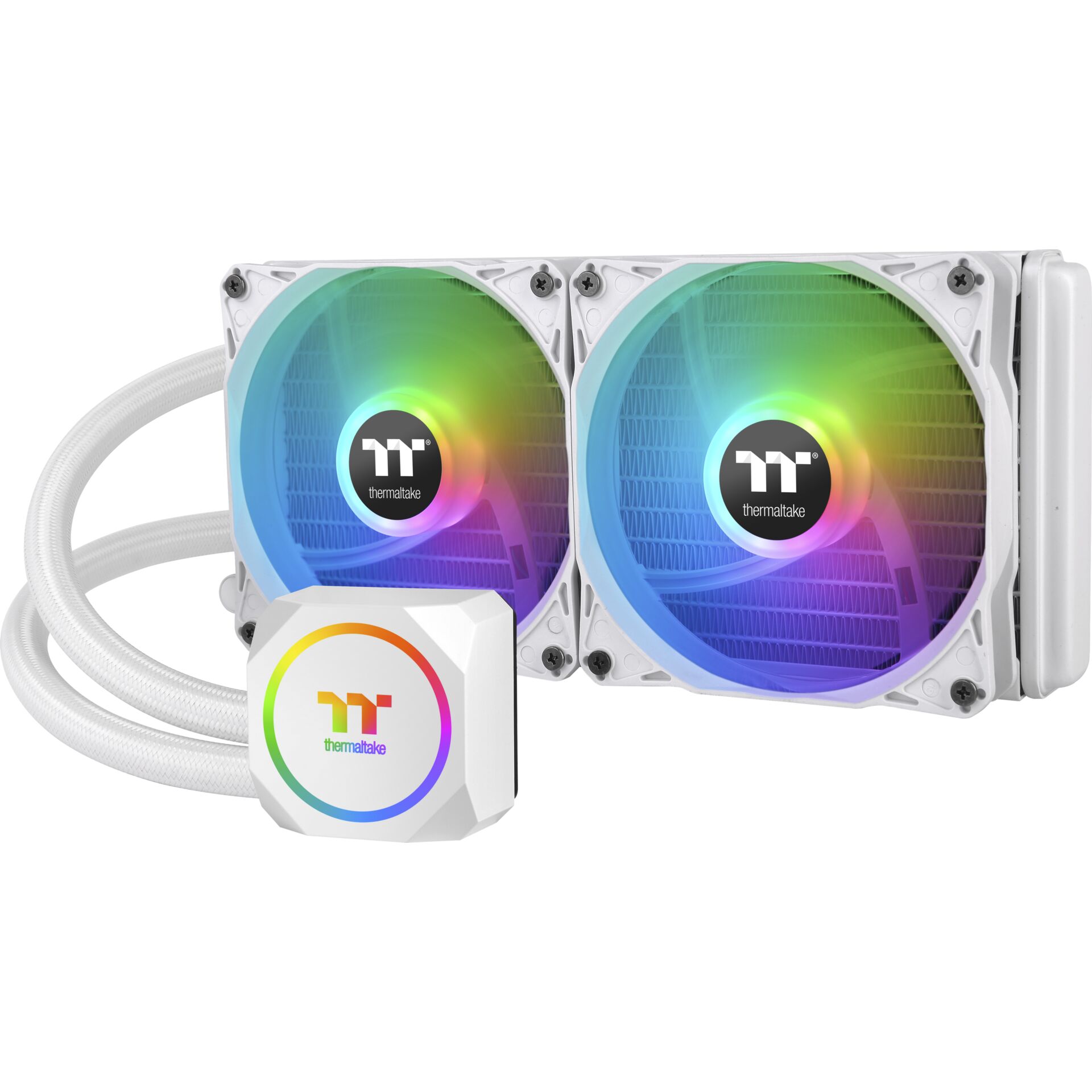 Thermaltake TH420 ARGB Sync Prozessor All-in-One-Flüssigkeitskühler Weiß