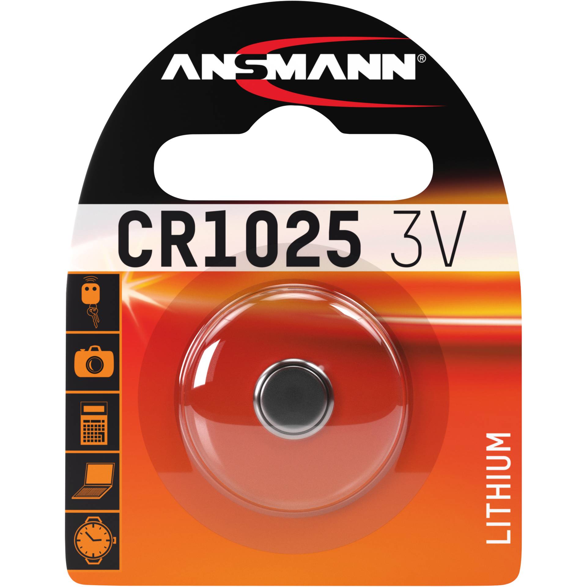 Ansmann 3V Lithium CR1025 Einwegbatterie 