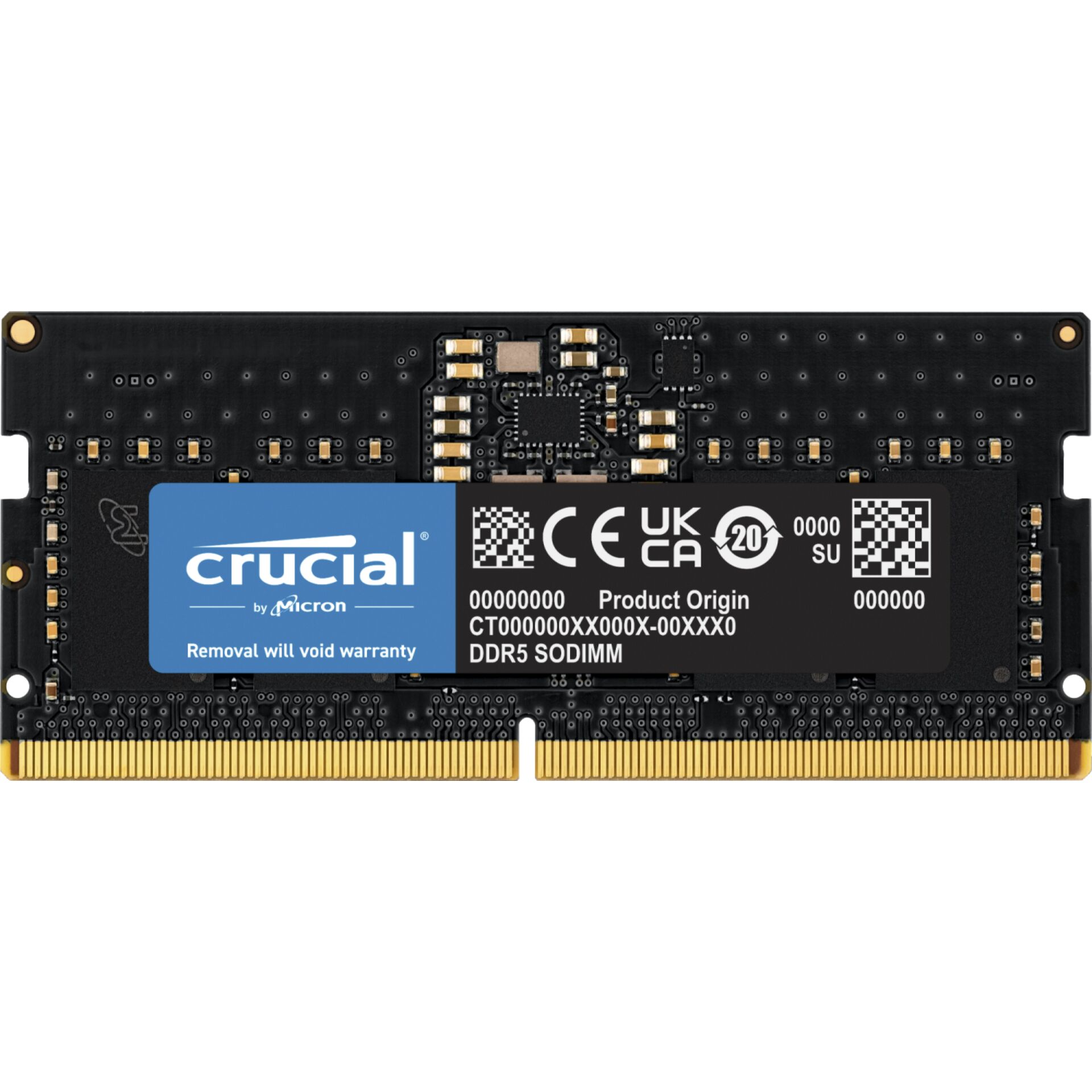 Crucial CT8G52C42S5 Speichermodul 8 GB 1 x 8 GB DDR5 5200 MHz ECC