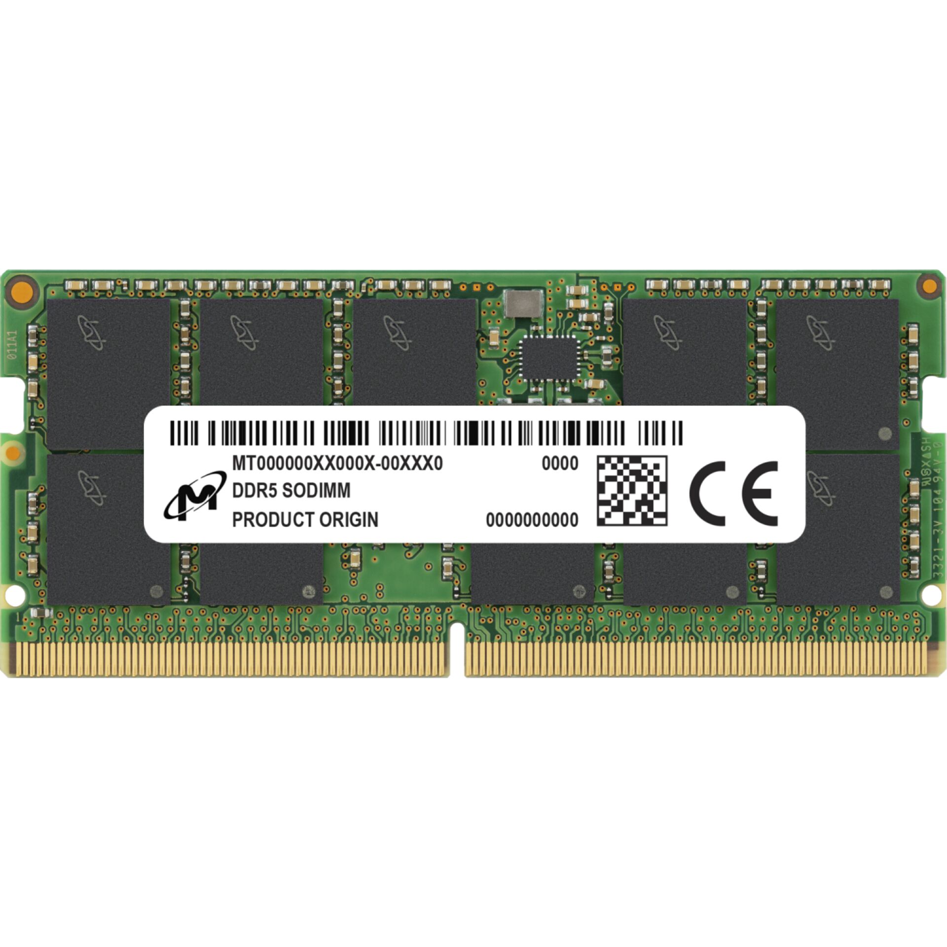 Micron MTC20C2085S1TC48BR Speichermodul 32 GB 1 x 32 GB DDR5 4800 MHz ECC