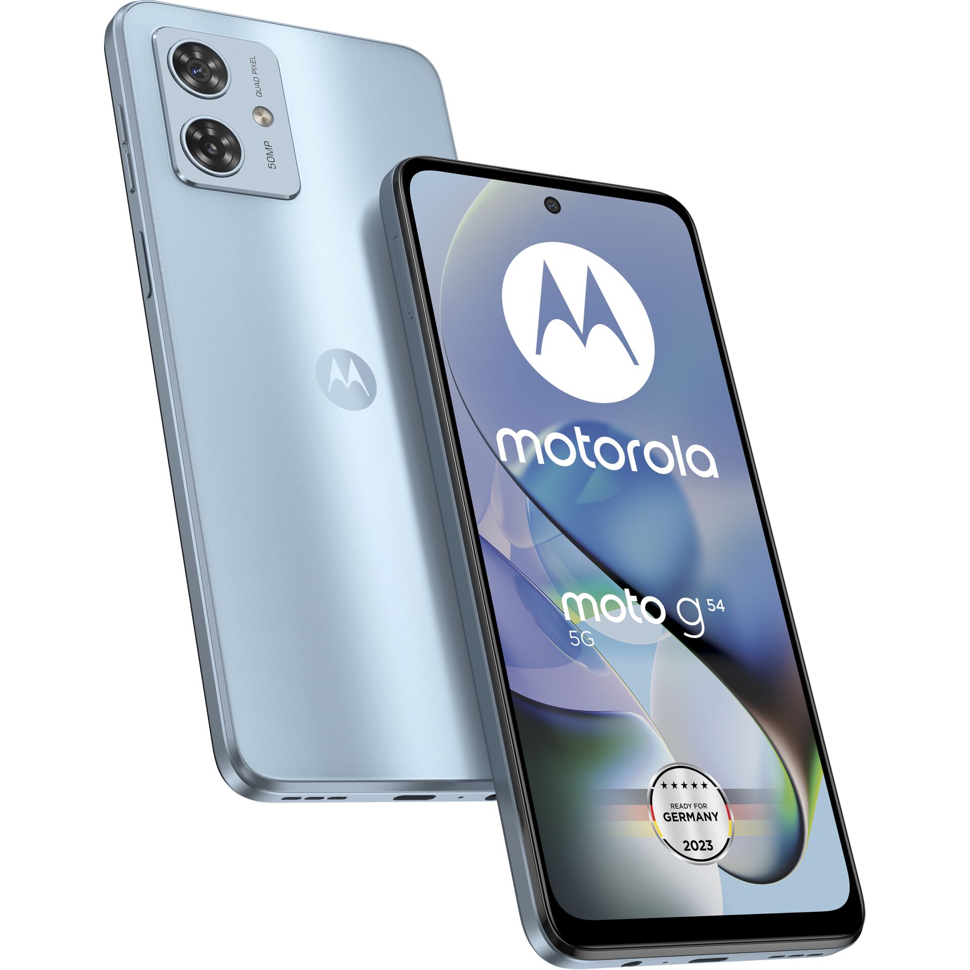 Motorola Moto G54 5G 256GB Glacier Blue, 6.5 Zoll, 50.0MP, 8GB, 256GB, Android Smartphone