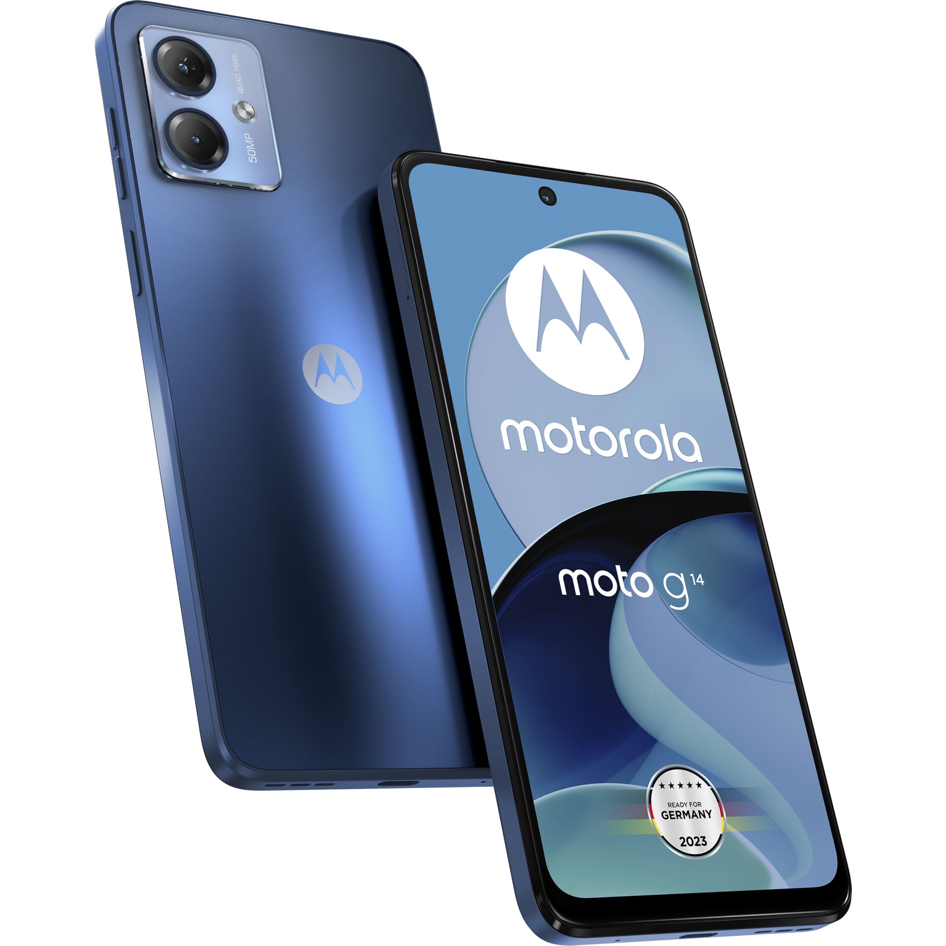 Motorola Moto G14 Sky Blue, 6.5 Zoll, 50.0MP, 4GB, 128GB, Android Smartphone