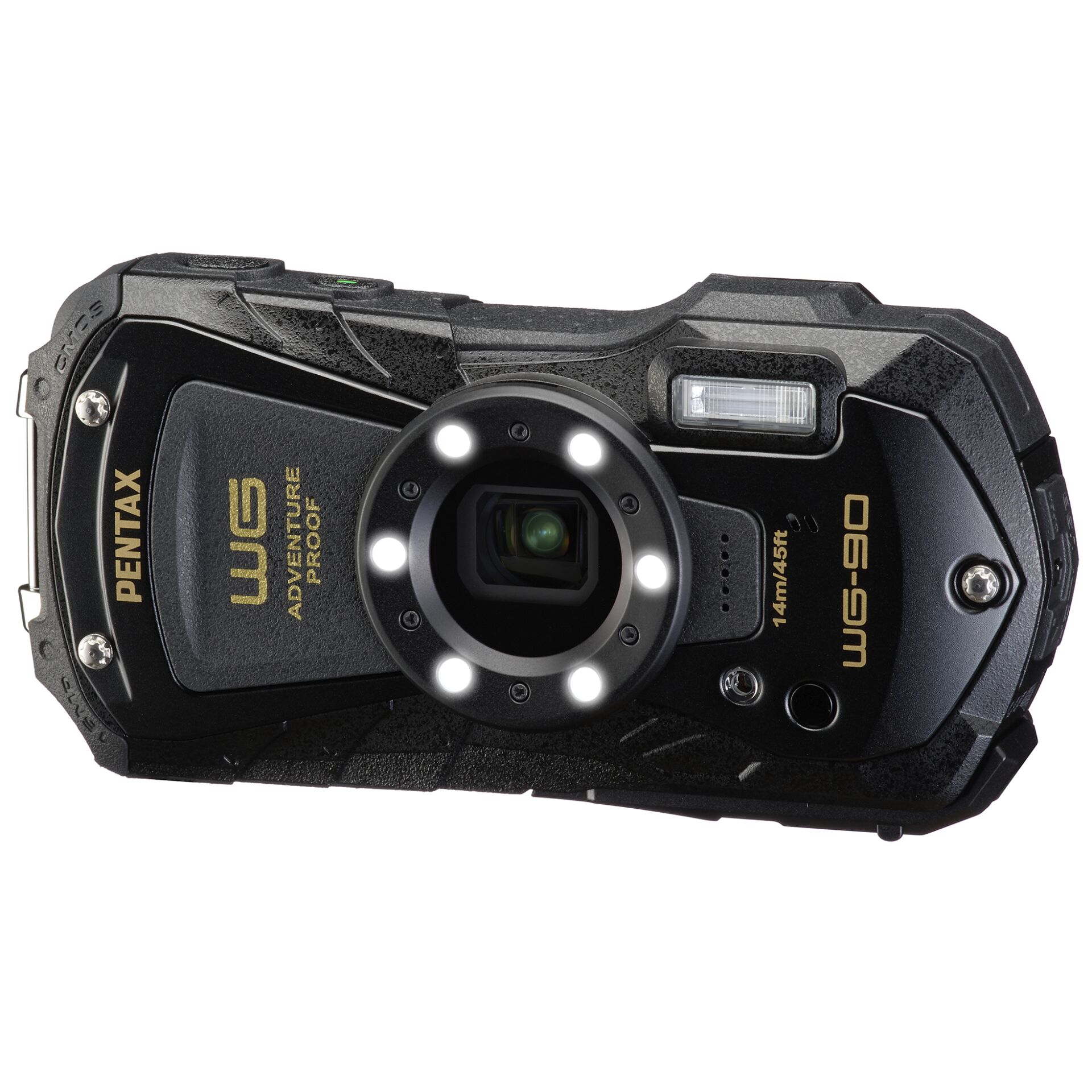 Pentax WG-90 Actionsport-Kamera 16 MP Full HD CMOS 25,4 / 2,3 mm (1 / 2.3) 194 g