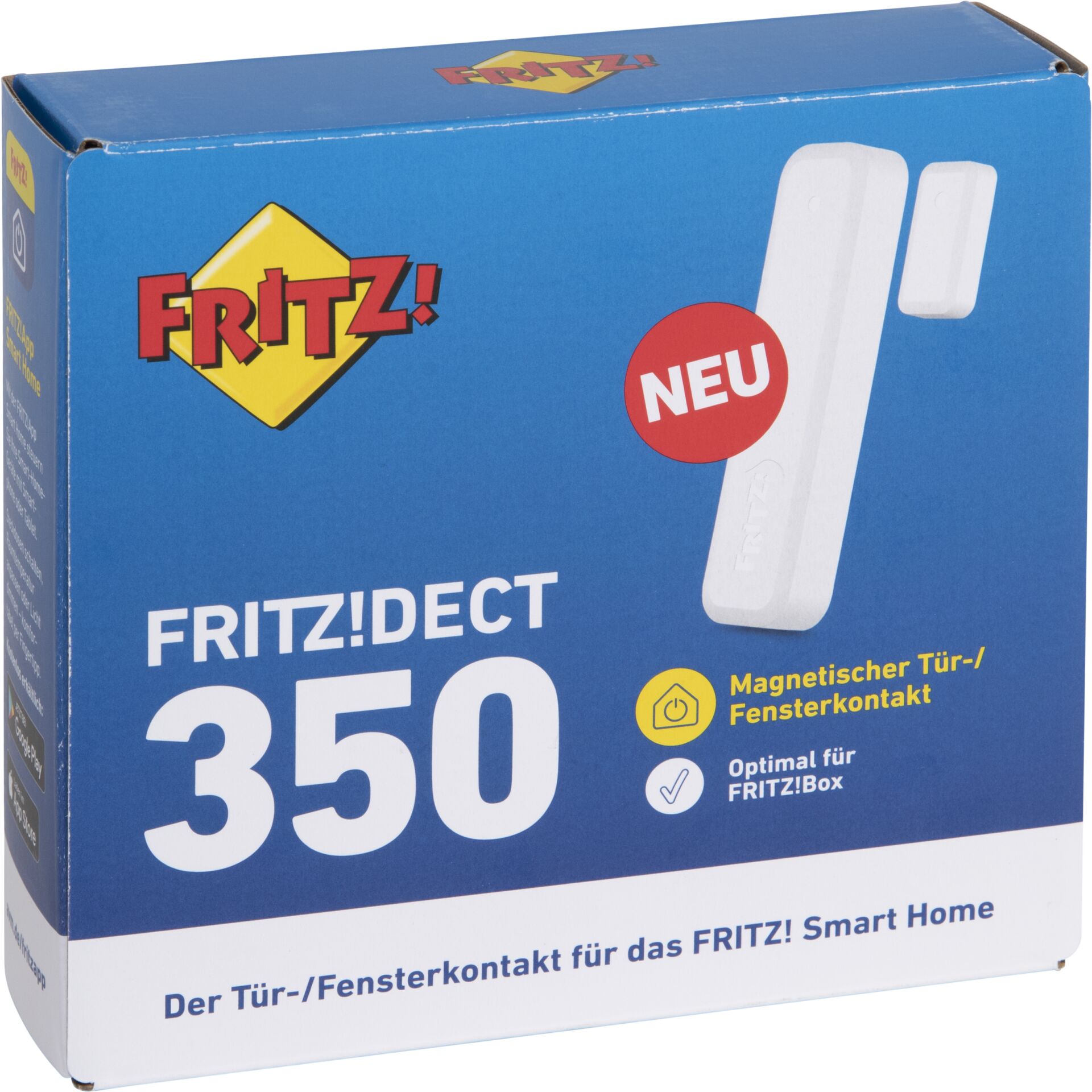AVM FRITZ!DECT 350 Magnetischer Tür-/Fensterkontakt, Schließ-/Öffnungssensor
