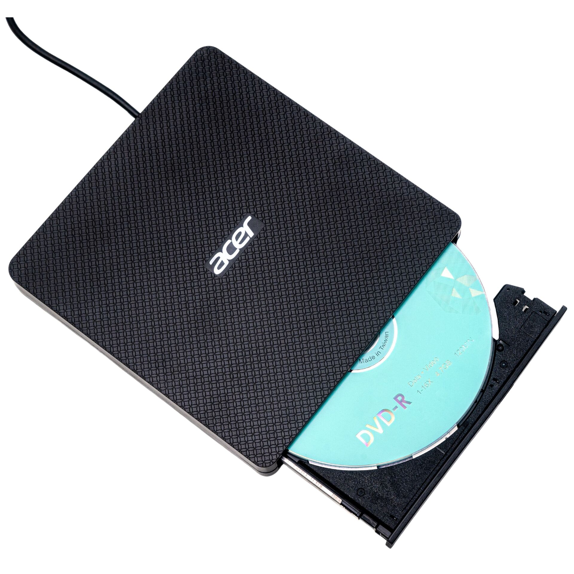 Acer AXD001 DVD-Writer schwarz, USB-A/USB-C 3.0, M-DISC 