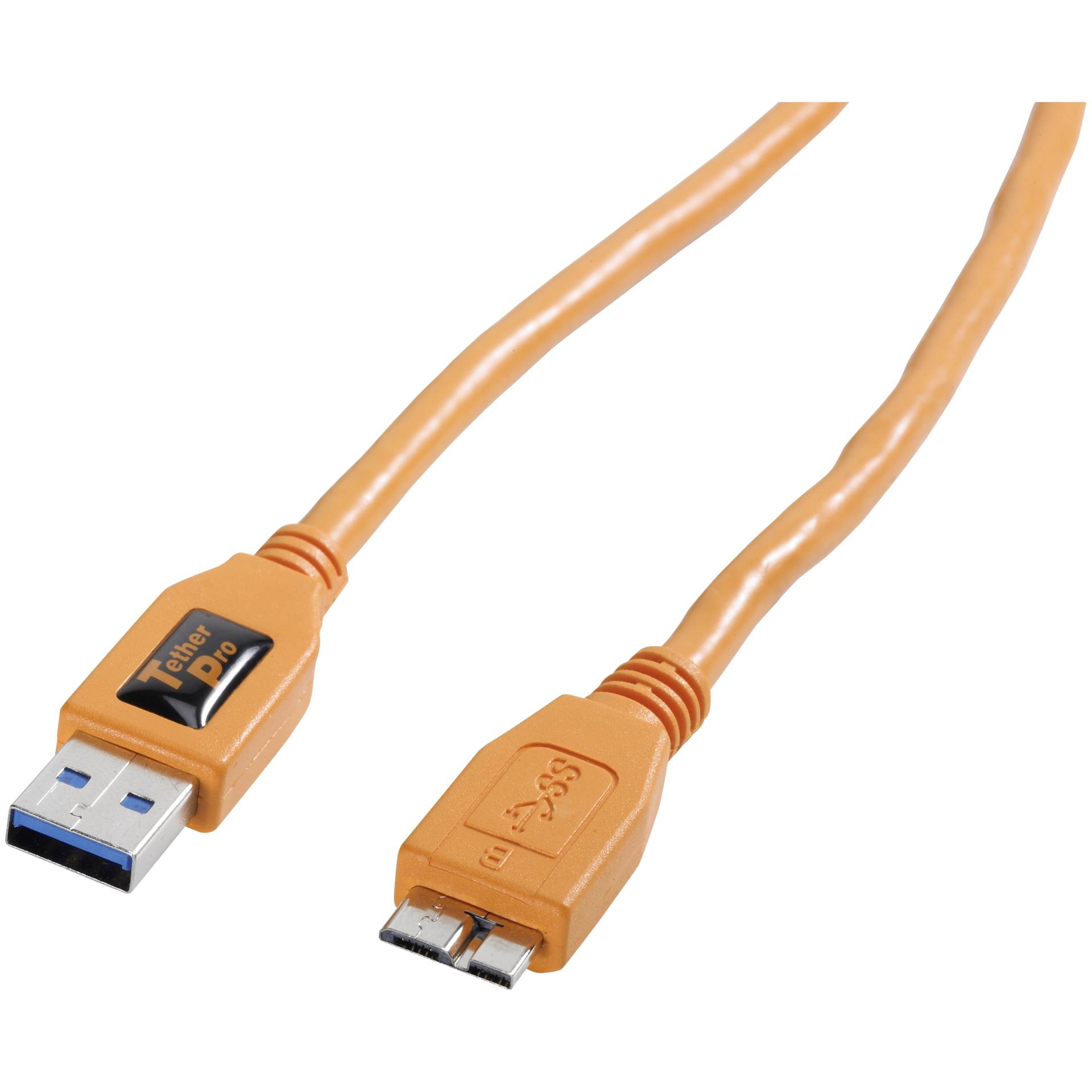 Tether Tools TetherPro USB 3.0 A/Micro B 4,6m orange