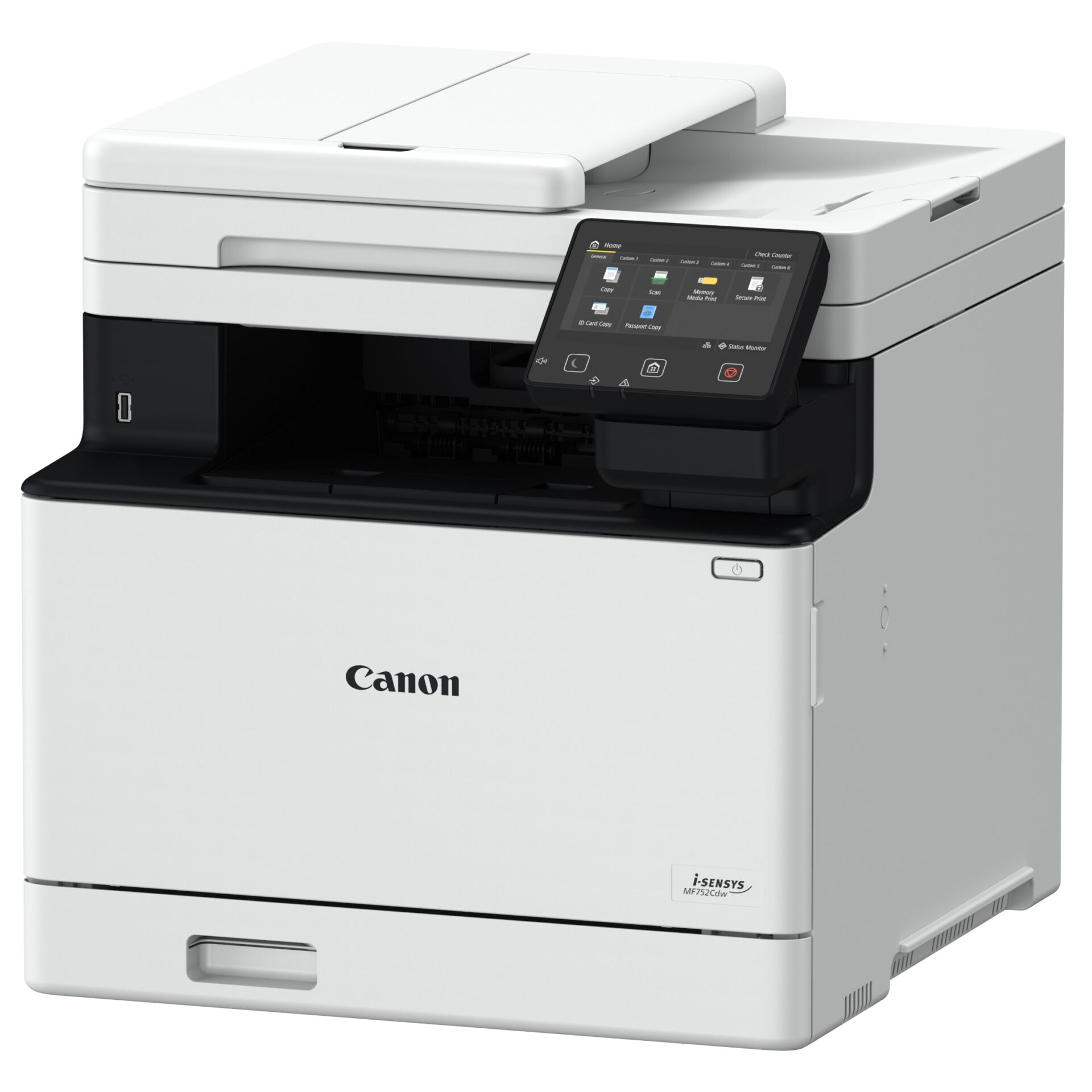 Canon i-SENSYS MF752Cdw, WLAN, Laser, mehrfarbig- Multifunktionsgerät, Drucker/Scanner/Kopierer