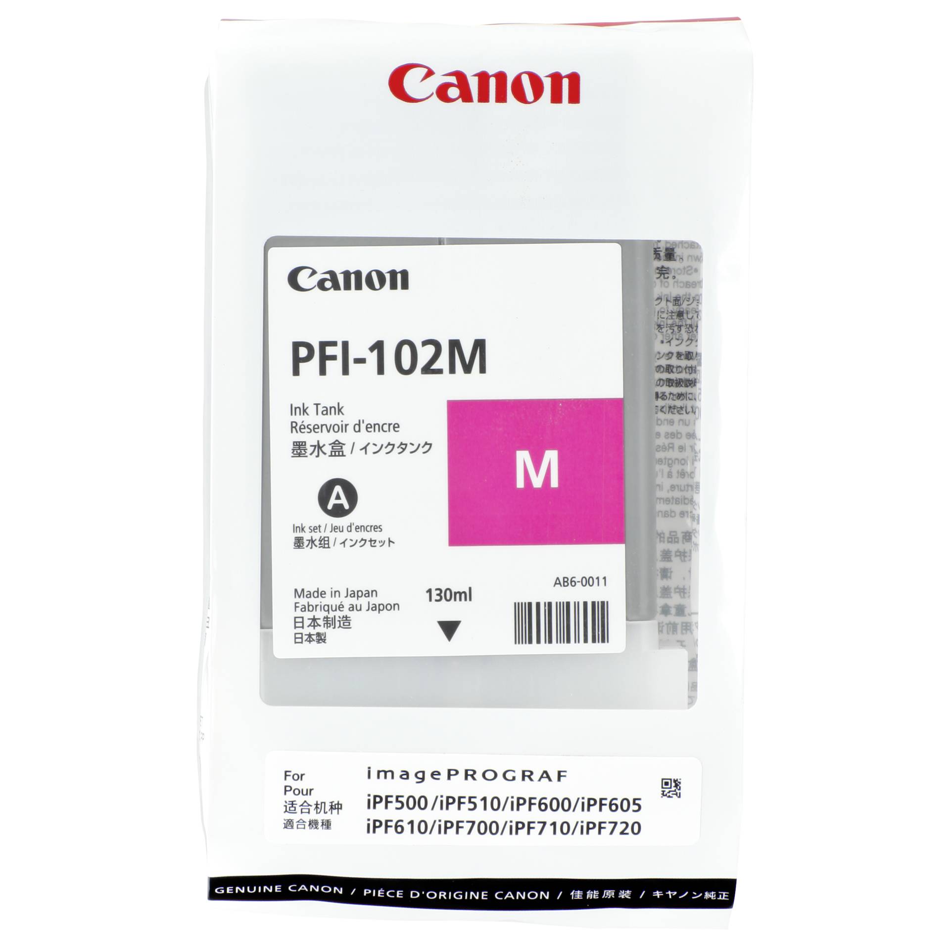 Canon PFI-102M Tinte magenta 