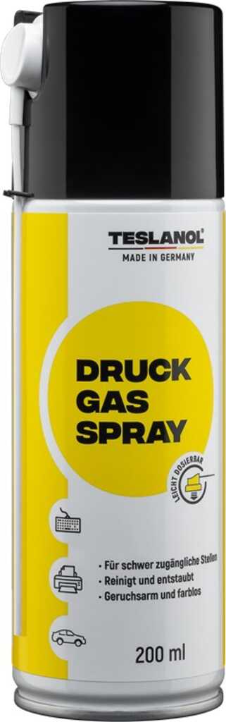 Teslanol Druckgasspray/ Druckluftspray 200 ml Druckluftreiniger