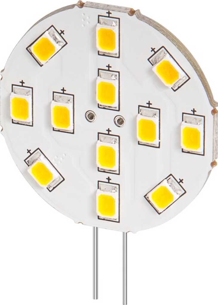 Goobay LED Strahler, 2 W Sockel G4, ersetzt , kaltweiß, nicht dimmbar