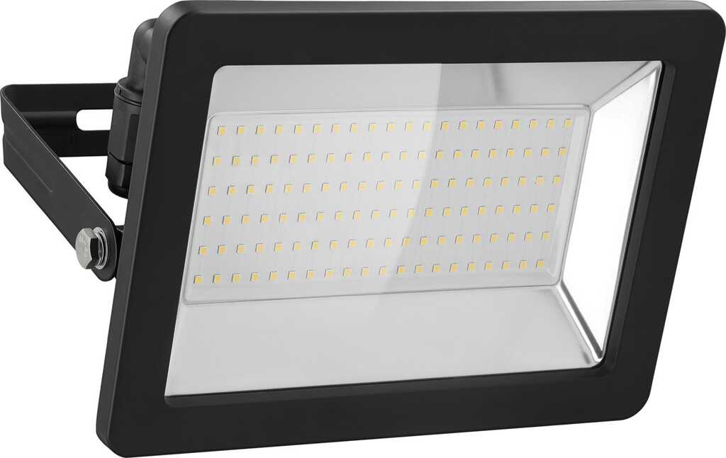 Goobay LED-Außenstrahler, 100 W mit 8500 lm, neutralweißem Licht (4000 K) und M16-Kabelverschraubung