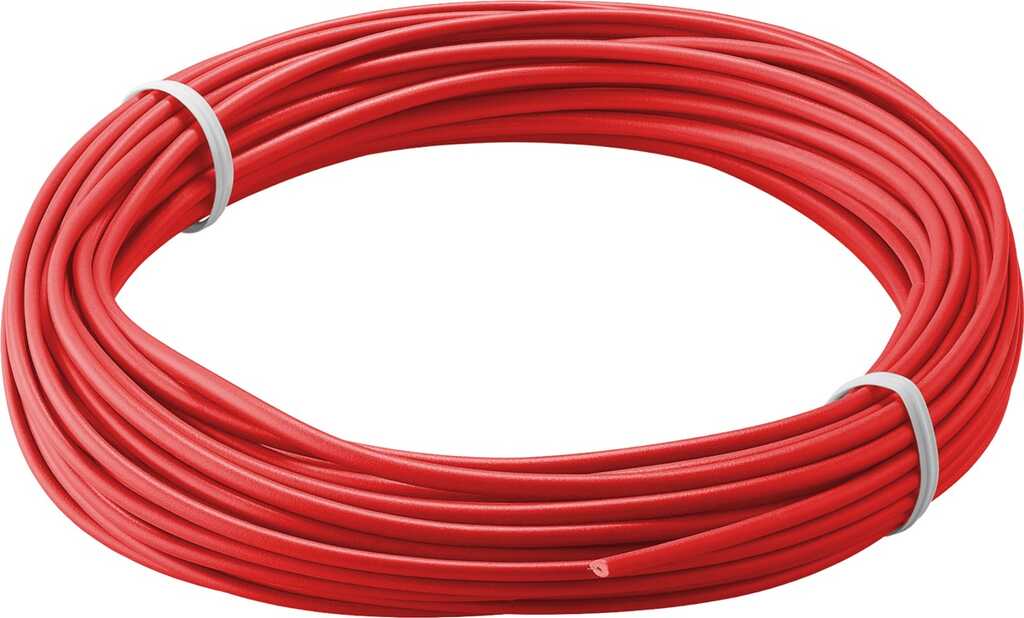 Goobay 55044 Elektrisches Kabel 10 m Rot