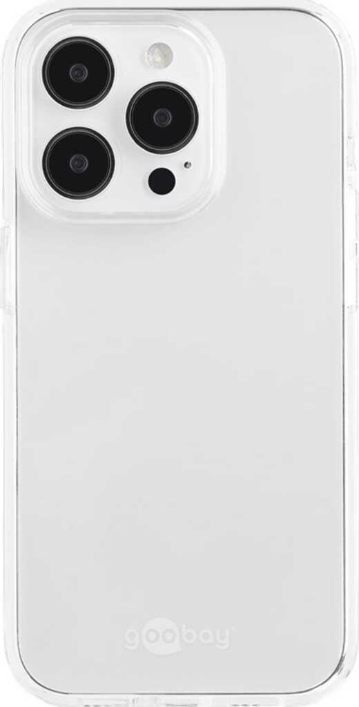 goobay PureFlex Schutzhülle für Apple iPhone 14 Pro Max transparent