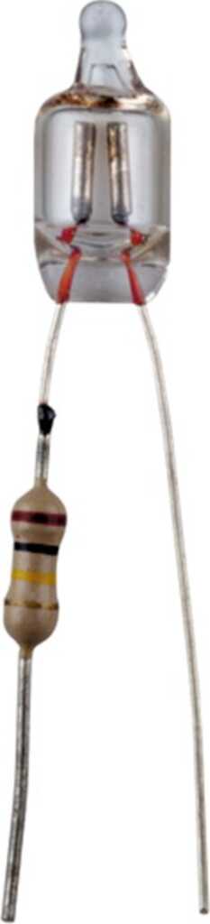 Goobay Mini-Pisello Subminiatur-Glimmlampe, 0,25 W Cable Strand, 230 V (AC), 1,4 mA